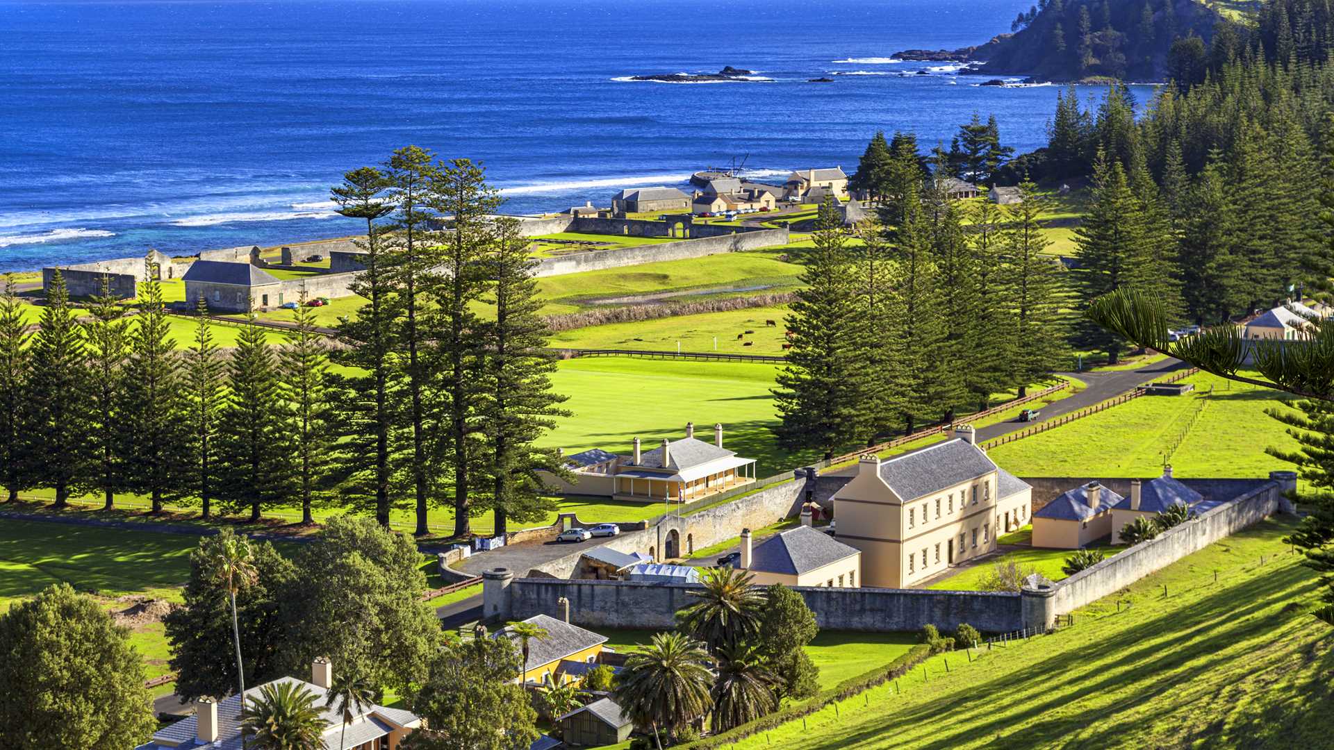 1920x1080 Norfolk Island Wallpaper