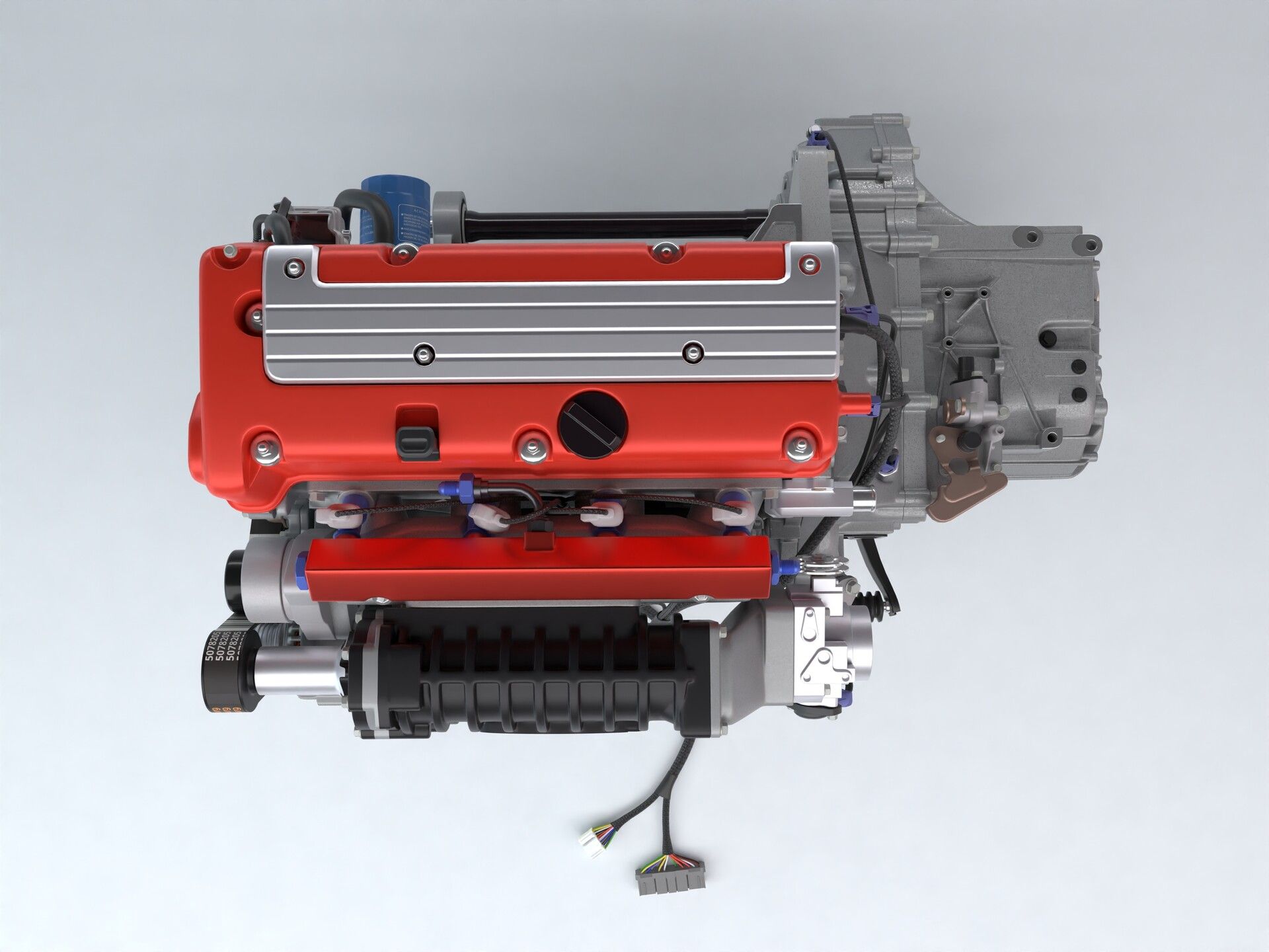1920x1440 Honda K20 Engine, Supercharged