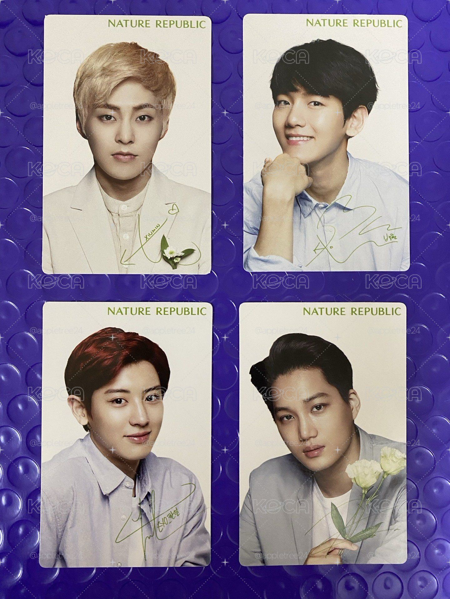 1440x1918 BAEKHYUNNATURE REPUBLIC小卡】EXO NATURE REPUBLIC 代言卡- KOCA小卡周邊交易平台
