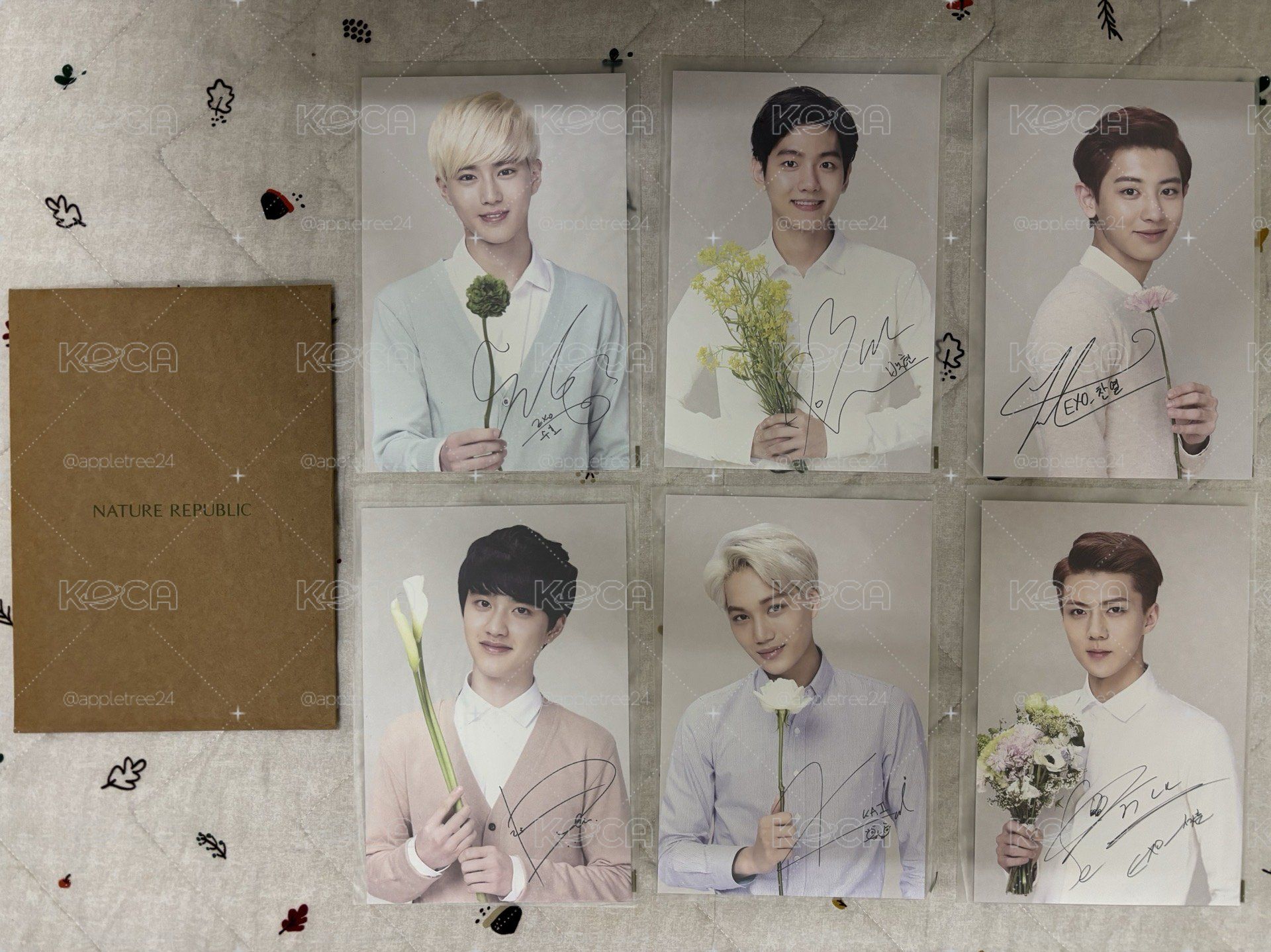 1920x1438 D.O.NATURE REPUBLIC小卡】EXO K NATURE REPUBLIC 明信片 KOCA小卡周邊交易平台