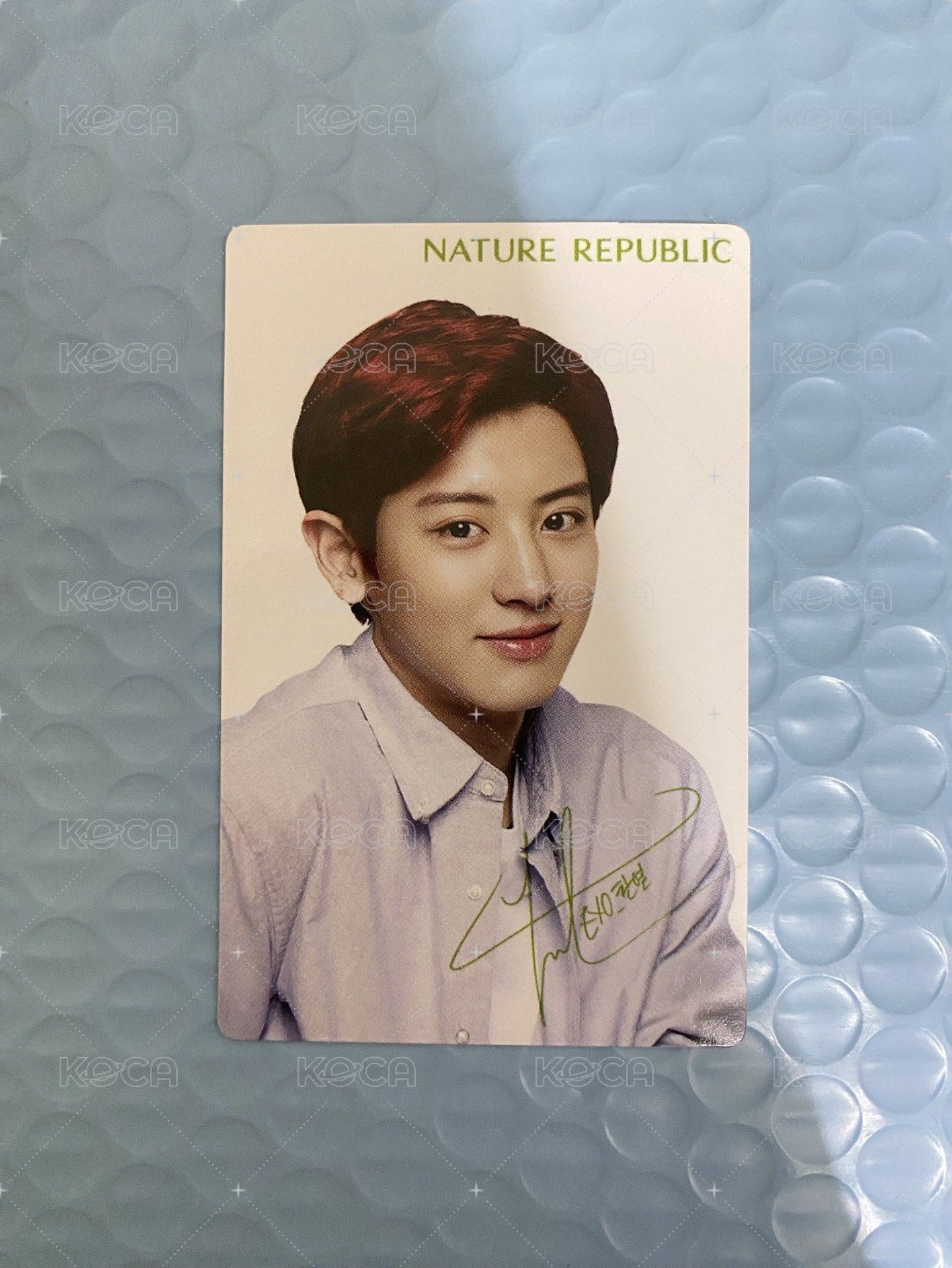 1440x1918 BAEKHYUNNATURE REPUBLICPhotocard EXO NATURE REPUBLIC 代言卡- KOCA Photocard & Merch Marketplace