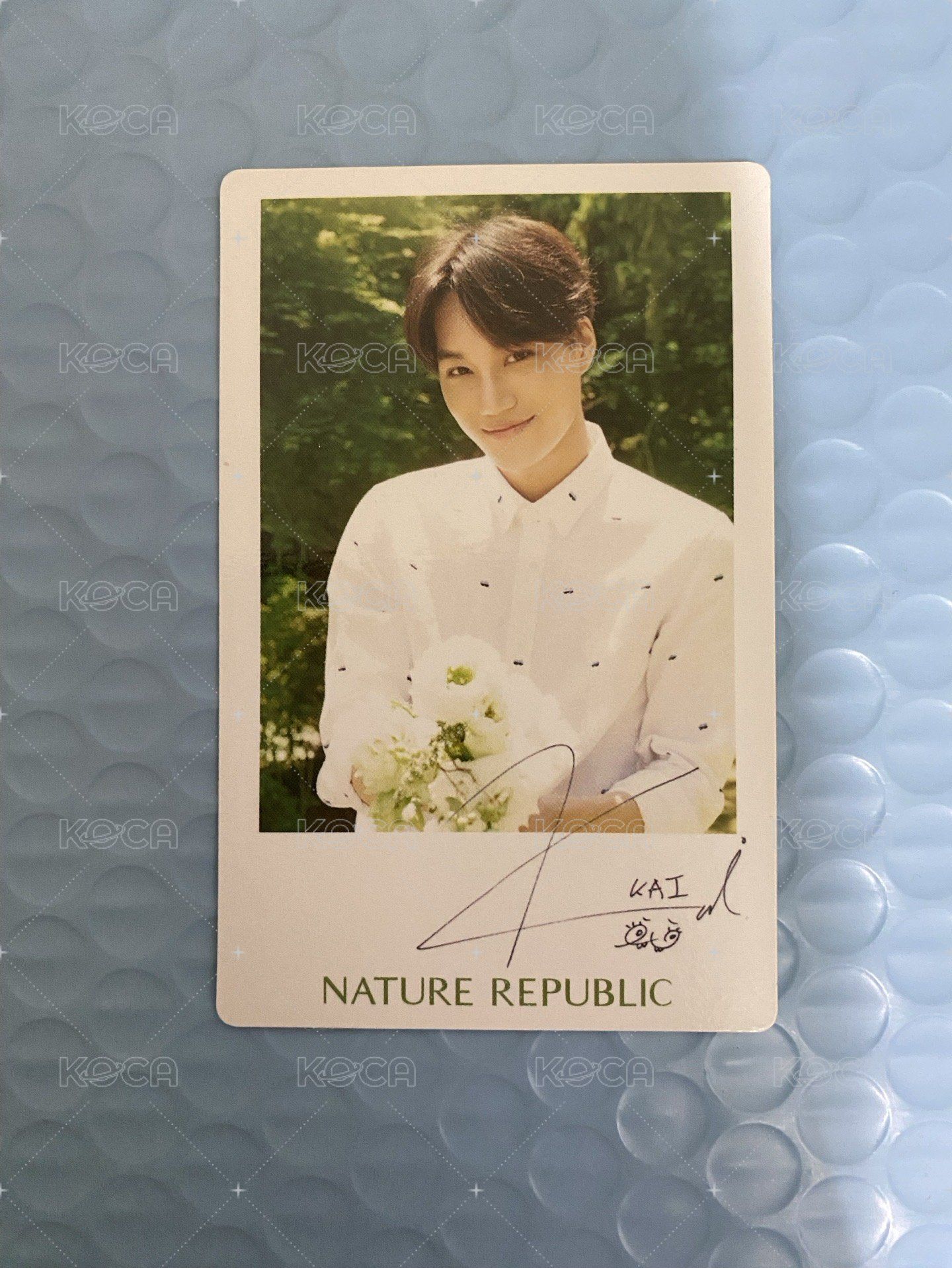 1440x1918 BAEKHYUNNATURE REPUBLICPhotocard EXO NATURE REPUBLIC 代言卡- KOCA Photocard & Merch Marketplace