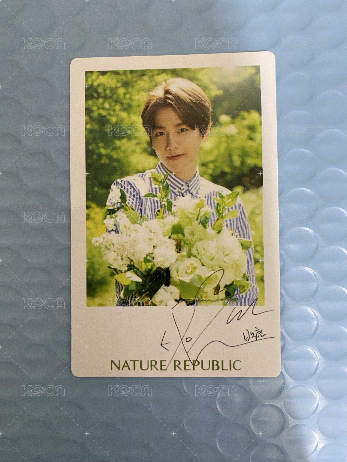 1440x1918 BAEKHYUNNATURE REPUBLICPhotocard EXO NATURE REPUBLIC 代言卡- KOCA Photocard & Merch Marketplace