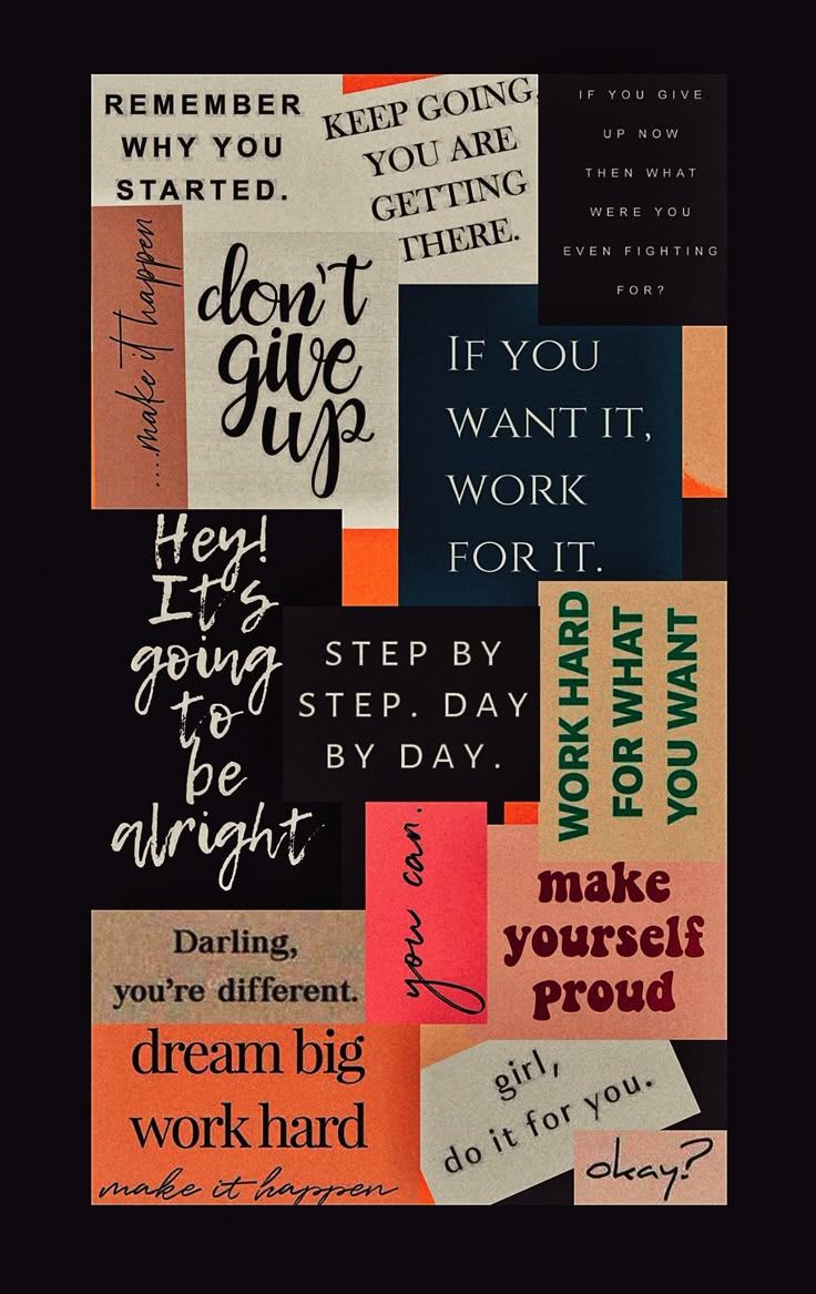 736x1167 Motivational Quotes Collage. Positive quotes collage wallpaper, Motivational wallpaper for students, Jee motivation wallpaper aesthetic