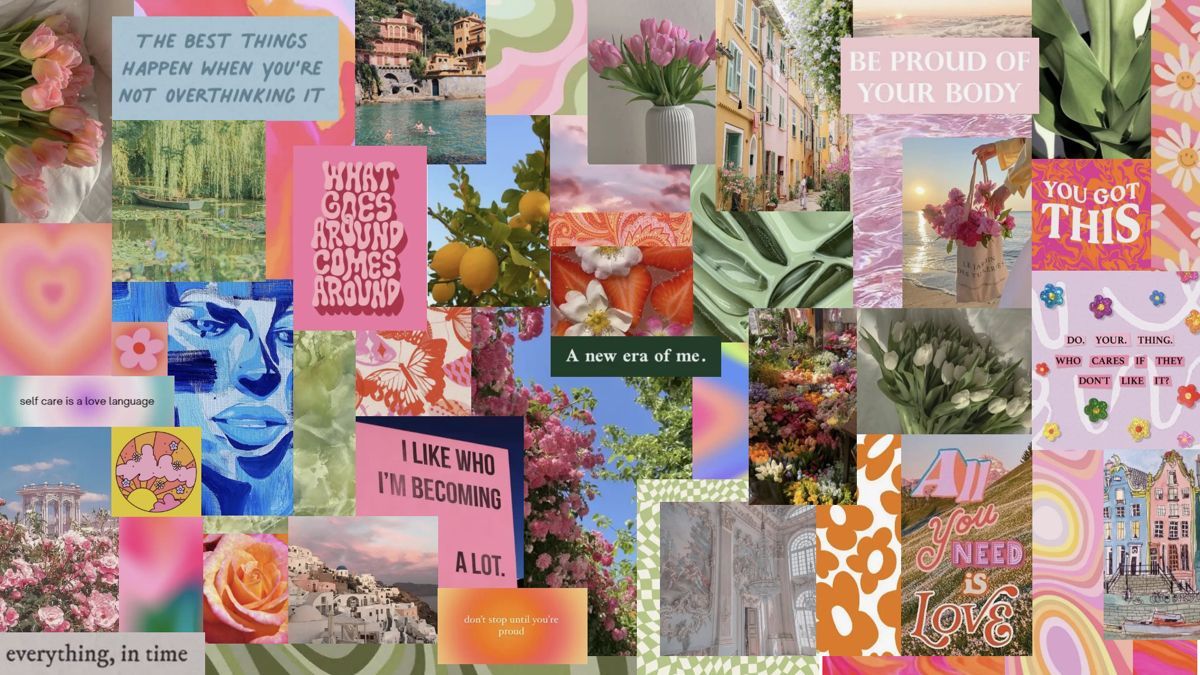 1200x675 Positive Collages Wallpaper