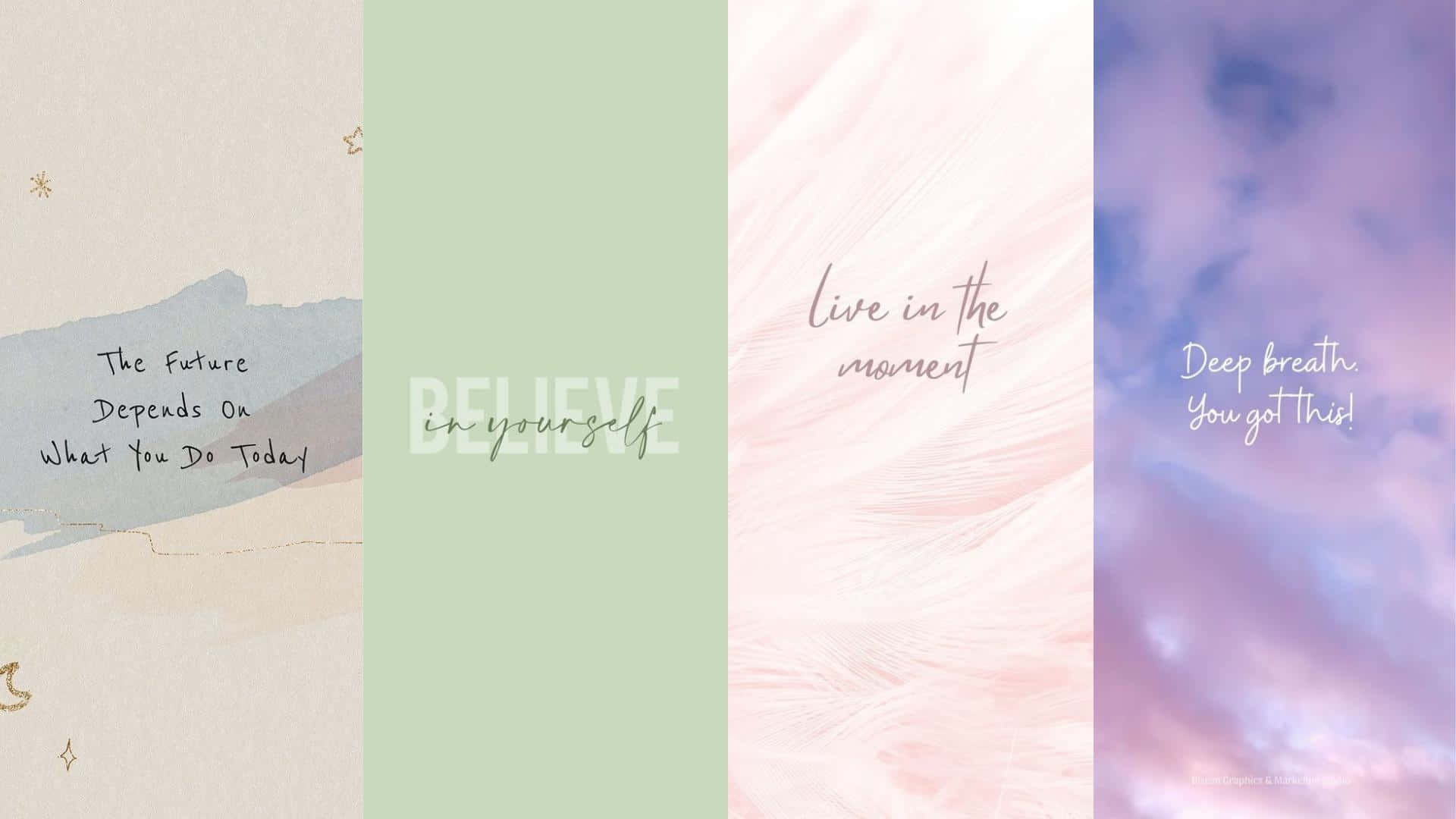 1920x1080 Download Inspirational Quotes Collage Wallpaper