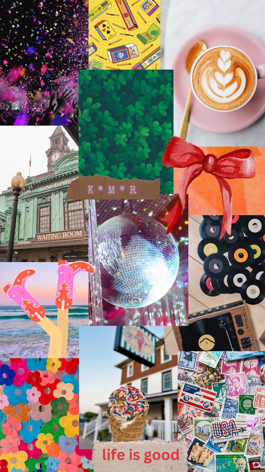 1080x1920 Custom Wallpaper Collage Mood Board Pinterest Background