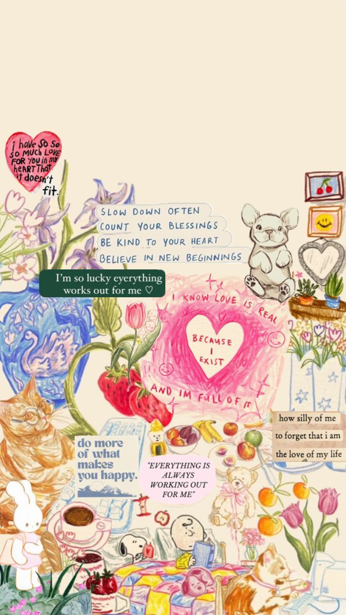 675x1200 Wallpaper. Aesthetic positive wallpaper, Aesthetic collage wall papers, Aesthetic wallpaper with quotes for teens