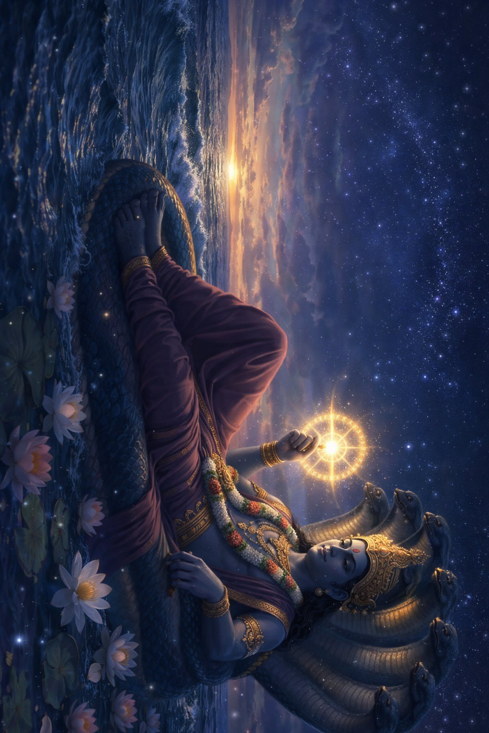 1707x2560 Vishnu Laptop Wallpaper