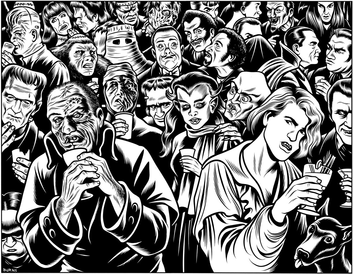 1222x947 An evening with Charles Burns Indie Comics