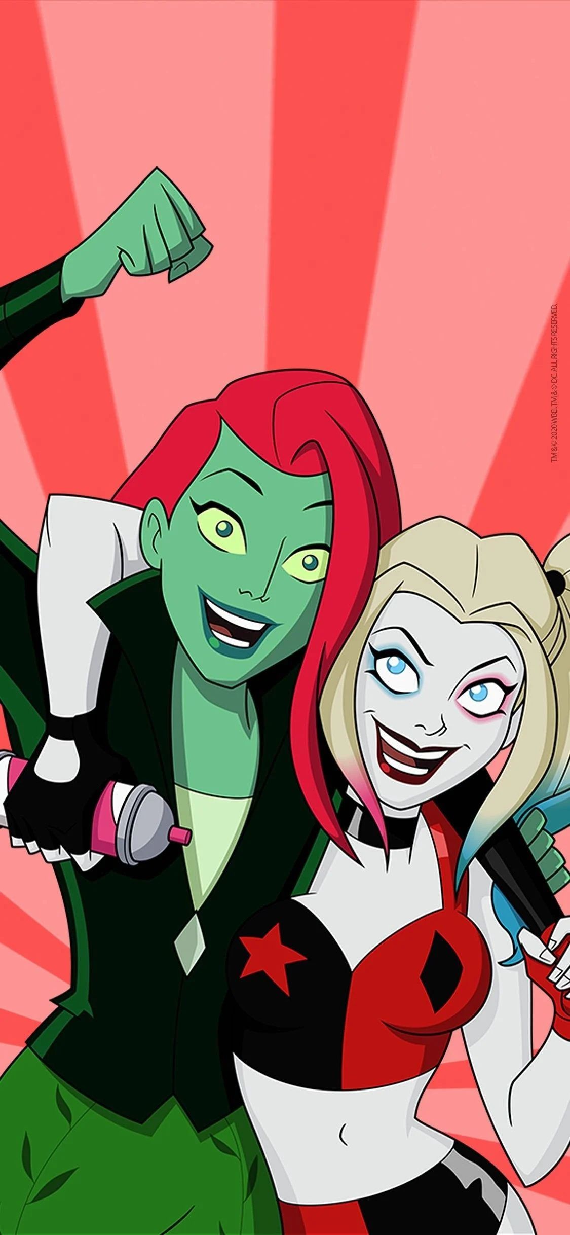 1125x2436 Harley Quinn (TV Series) Wallpaper