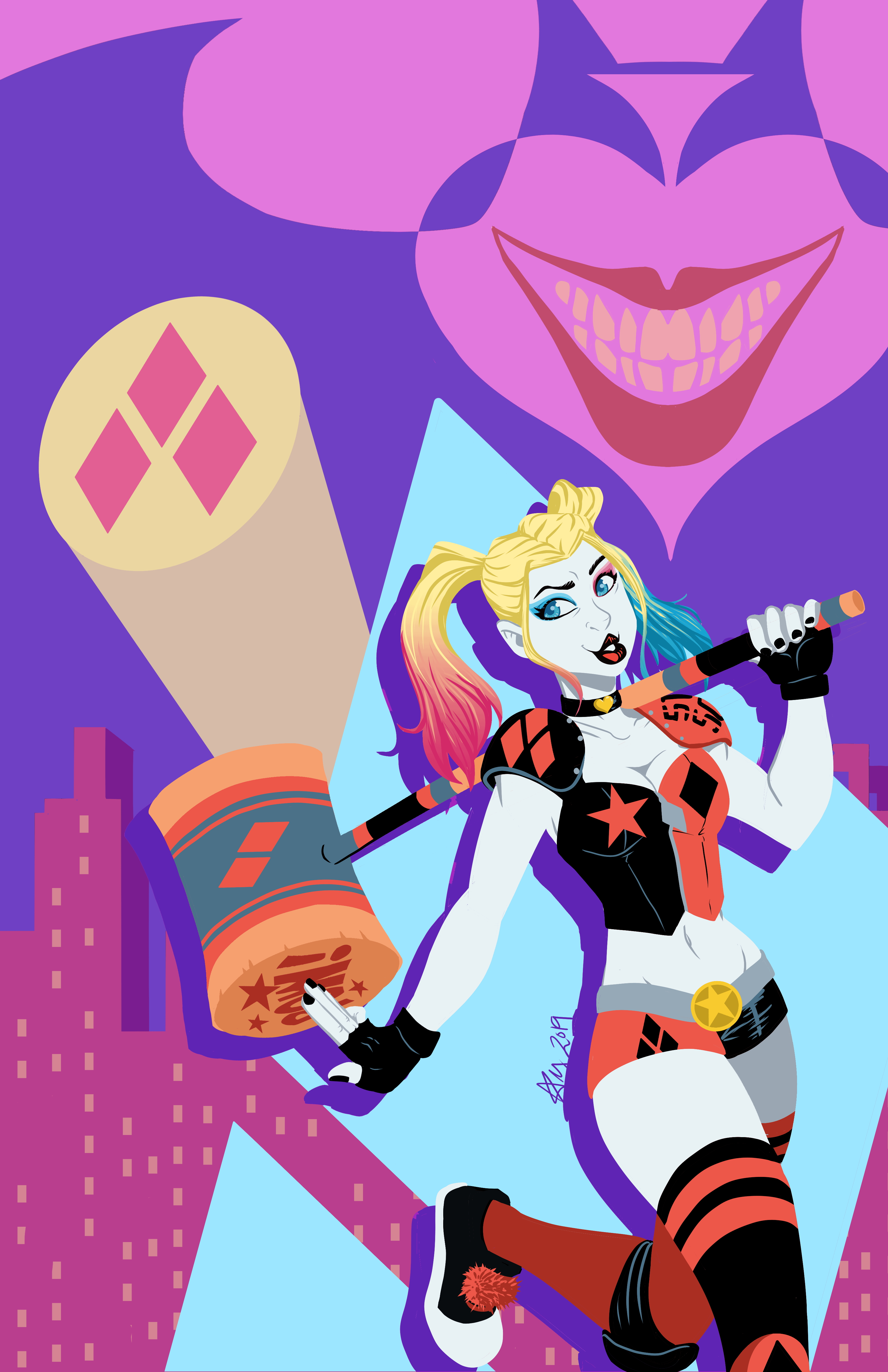 3300x5100 Harley Quinn Wallpaper