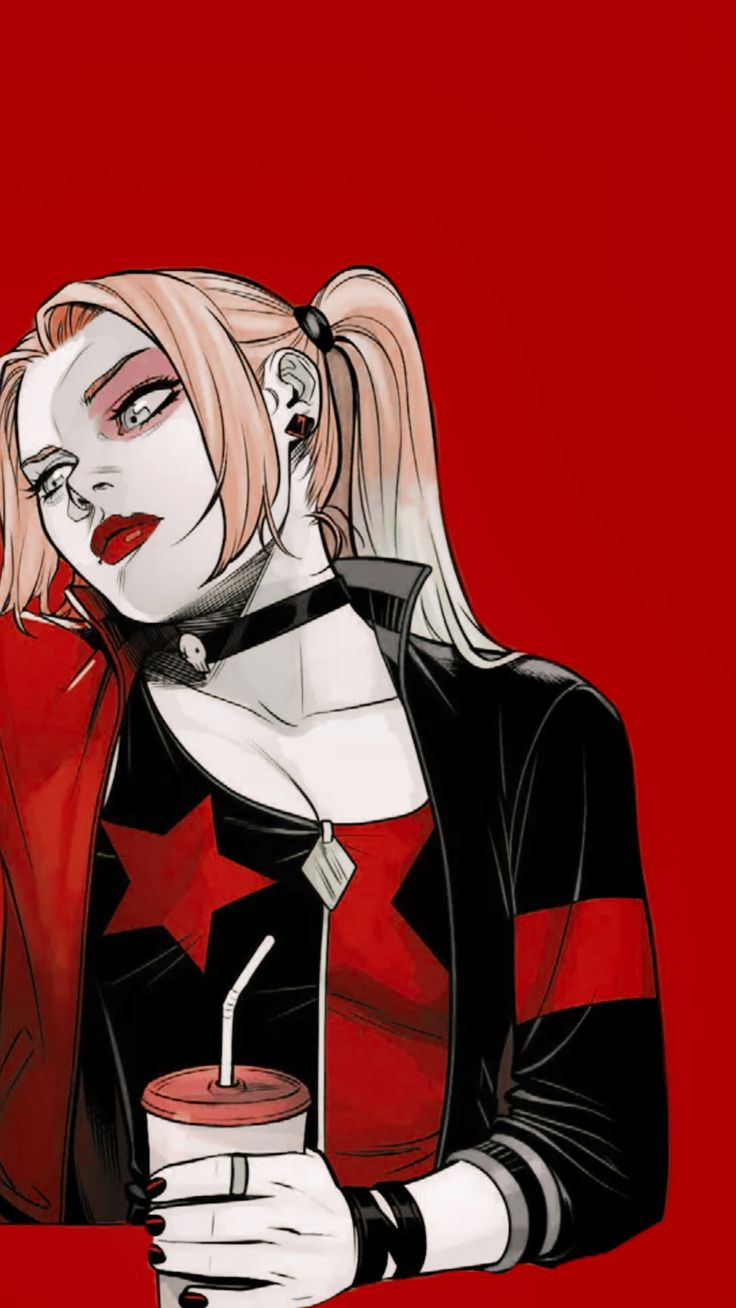 736x1308 Cool dc wallpaper. Dc wallpaper aesthetic, Harley quinn comic, Harley quinn drawing