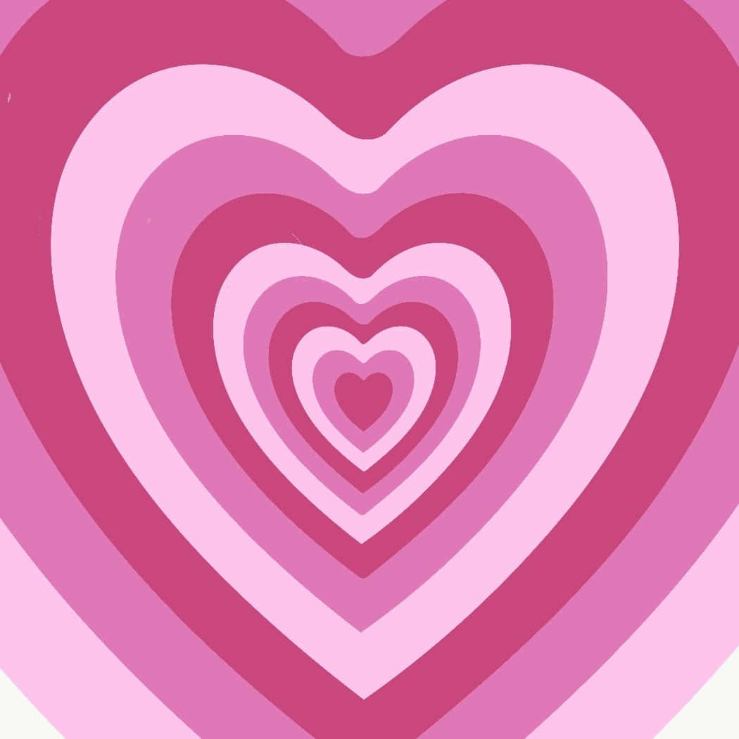 1050x1050 Download Pink Love Beautiful Celebration of Affection Wallpaper
