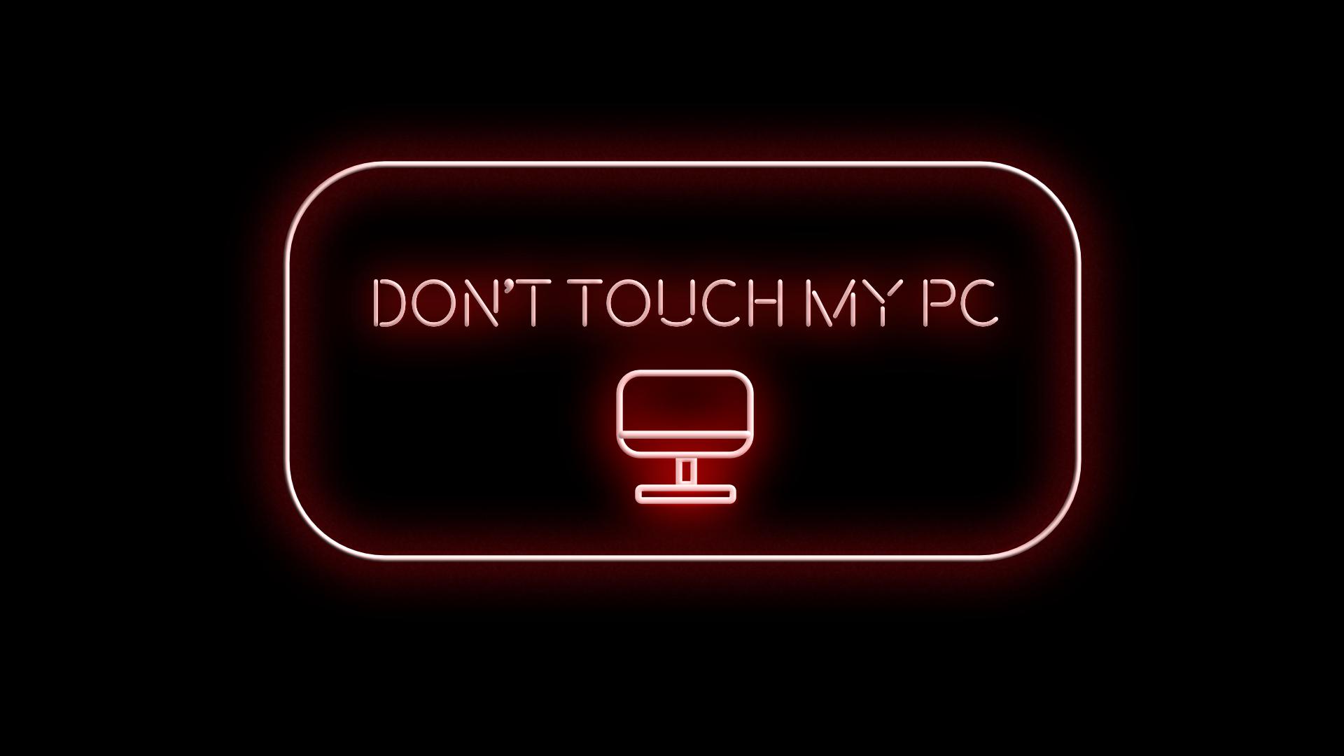 1920x1080 Neon Glow Lock Screen [1920x1080]