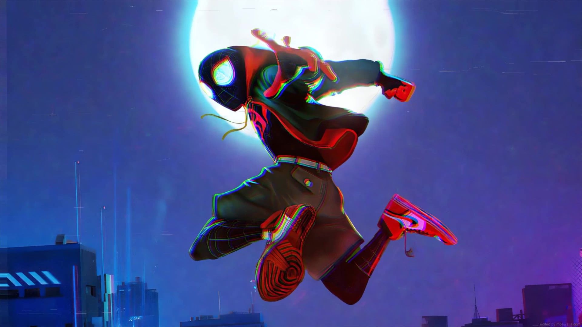 1920x1080 Into The Spider Verse Live Wallpaper, Animated Wallpaper