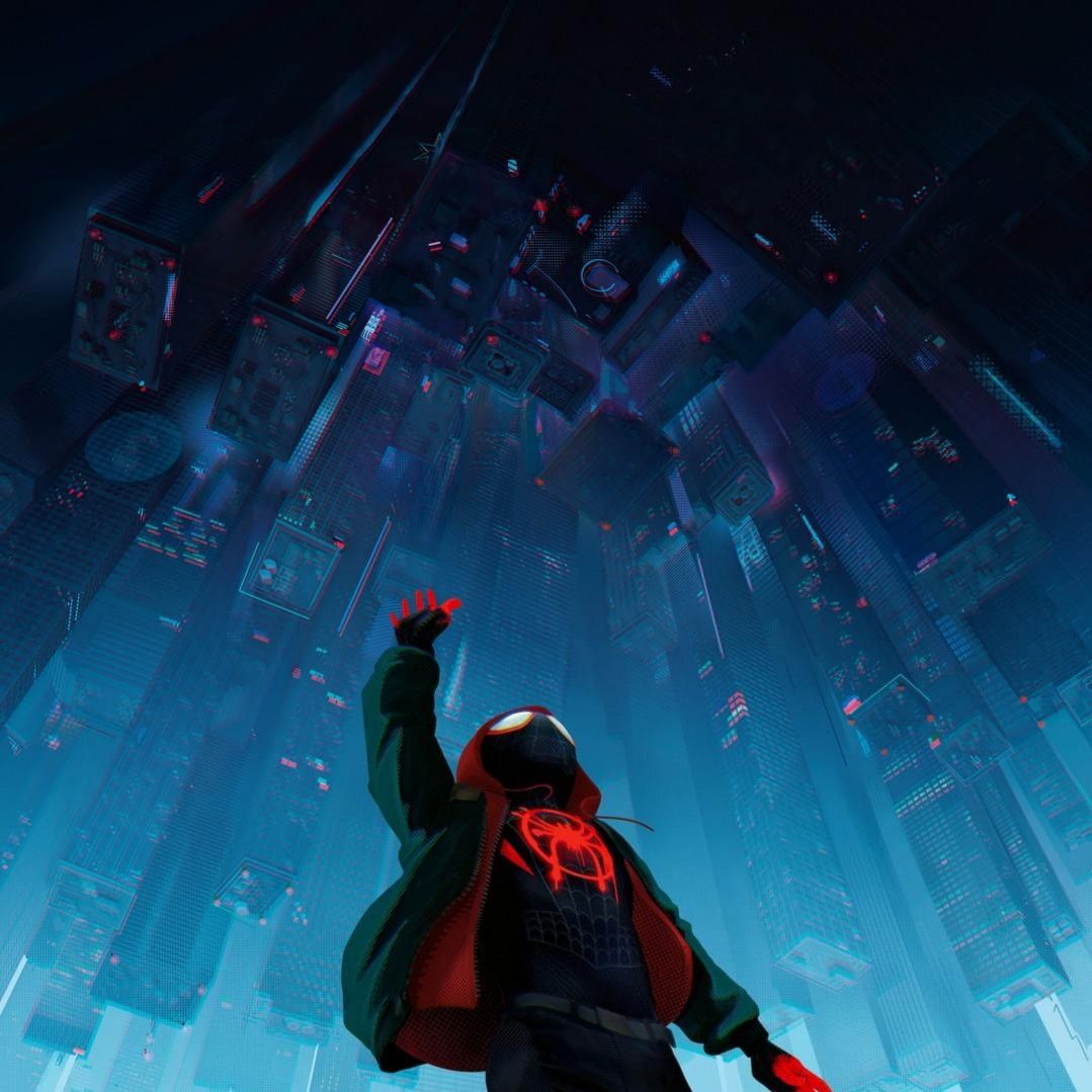 1079x1079 Spider Man Falling Wallpaper