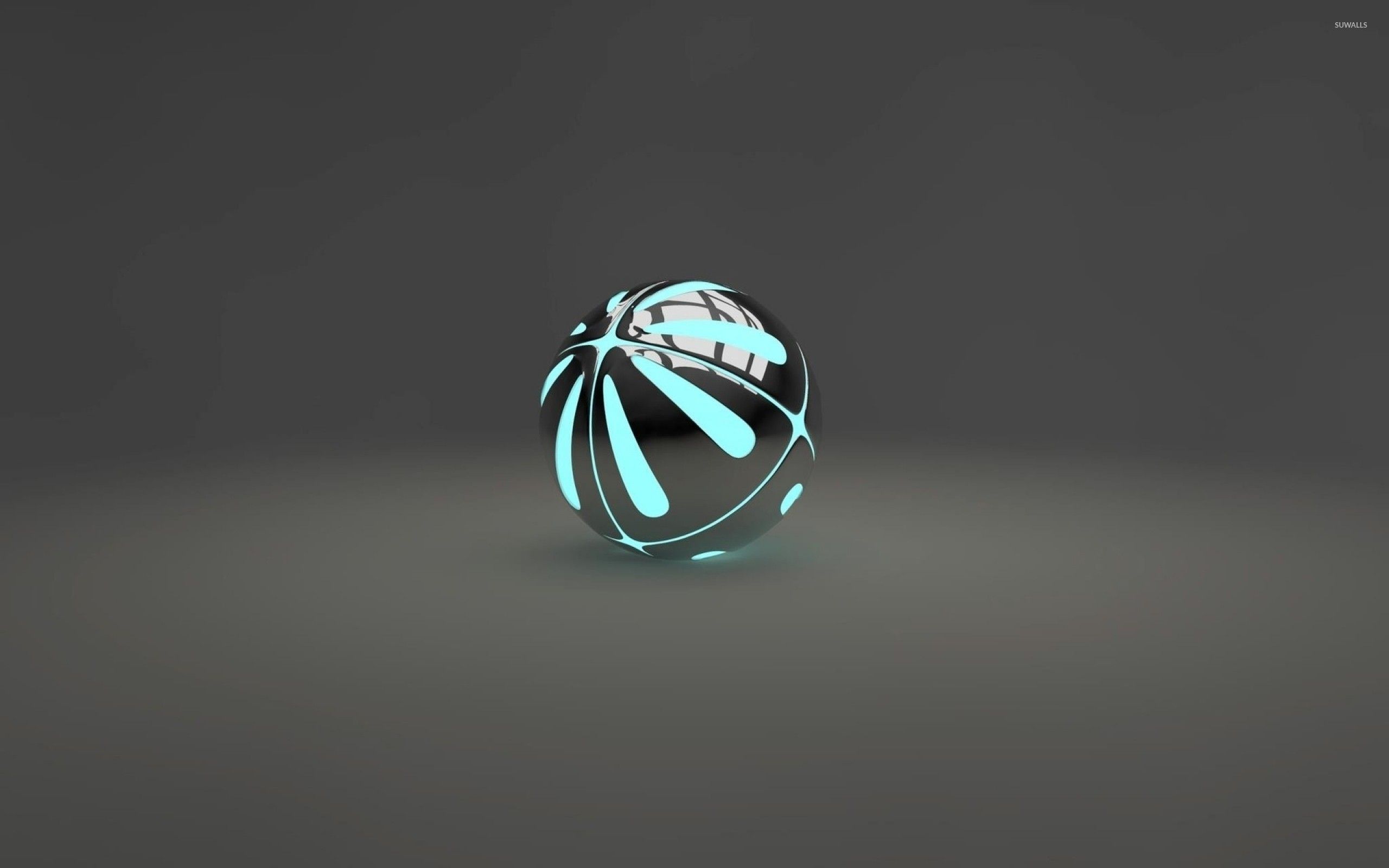 2560x1600 Lit metallic orb wallpaper wallpaper