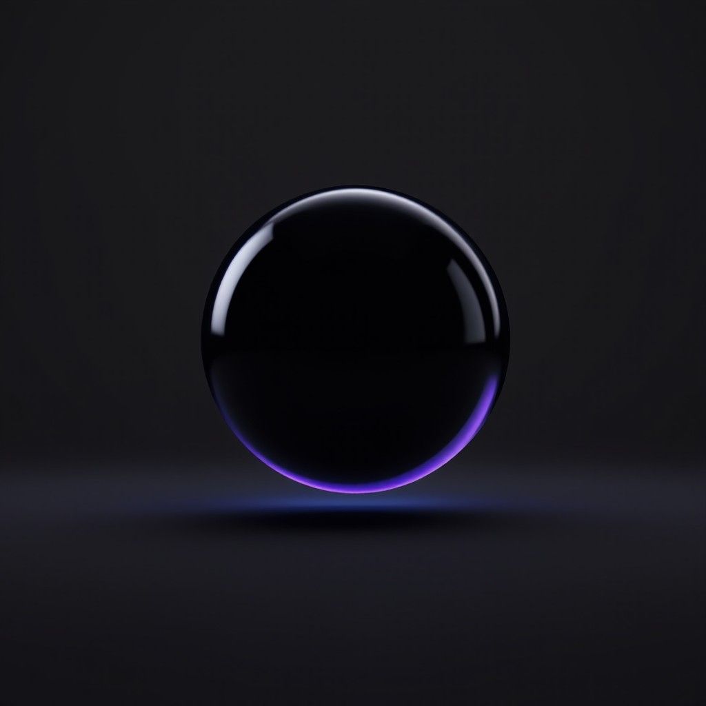 1024x1024 Download Purple Glowing Orb Image, Orb, Obsidian