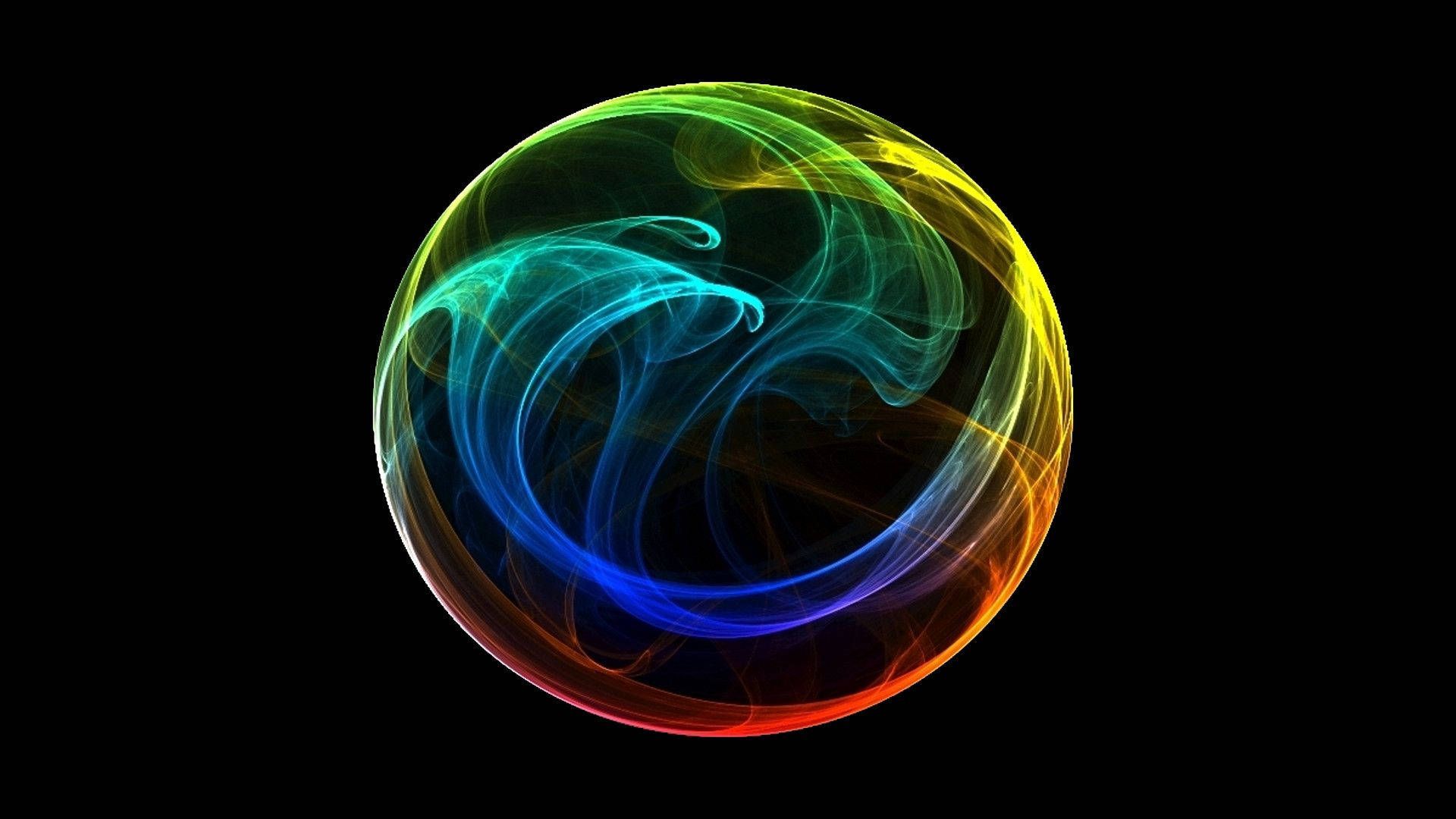 1920x1080 Download See the dynamic colors of this animated orb Wallpaper