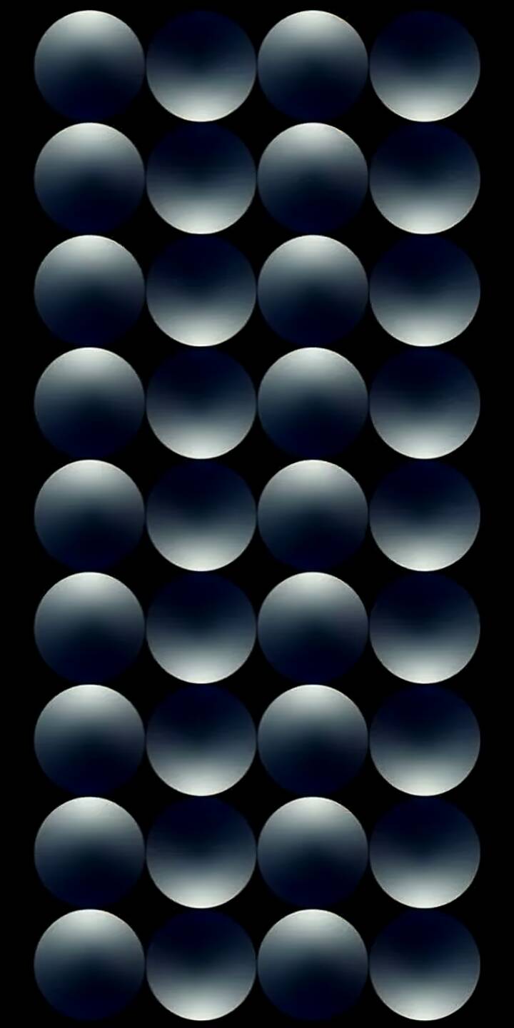720x1440 Dark Gradient Orb Pattern Wallpaper