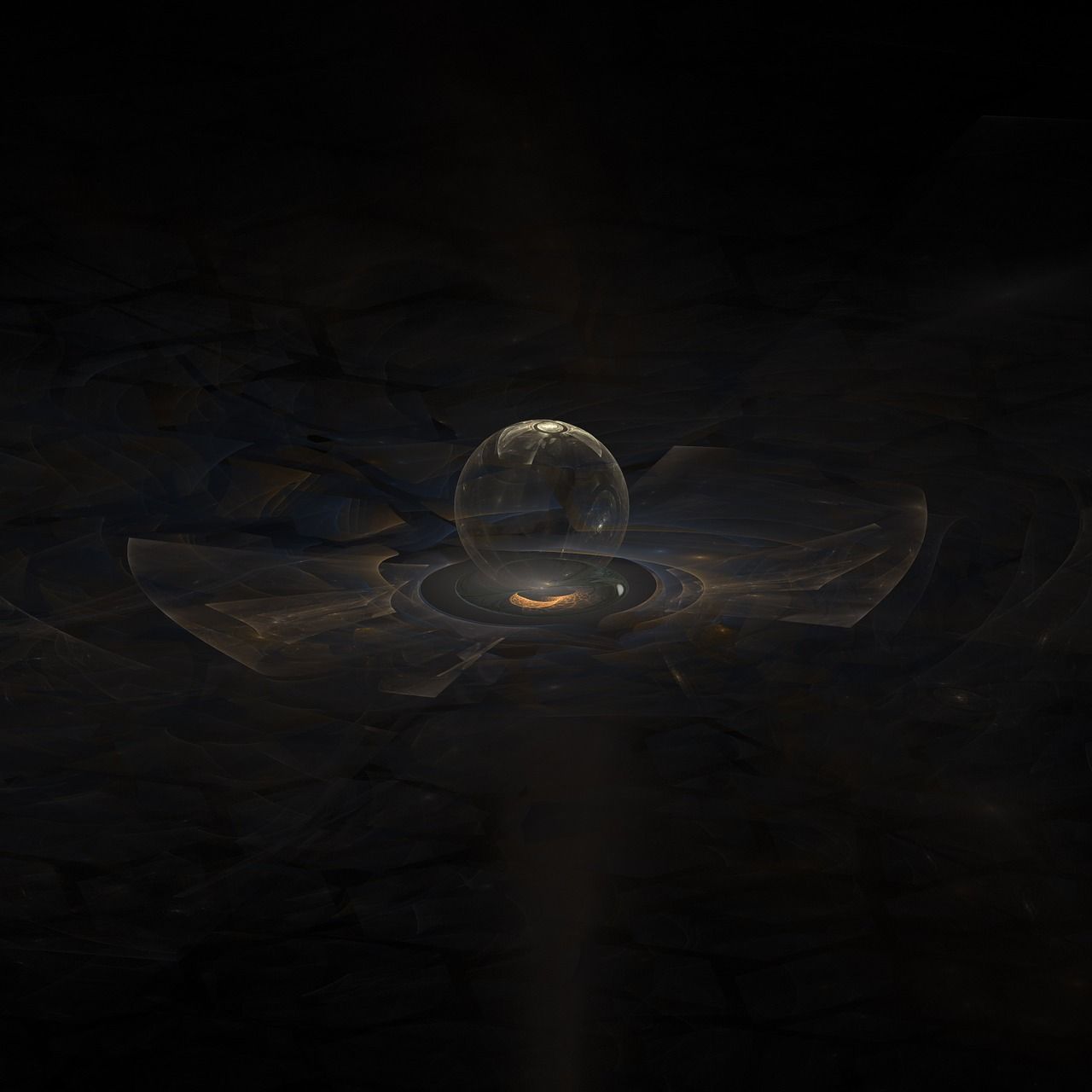 1280x1280 Download Fractal Orb Abstract. Royalty Free Stock Illustration Image