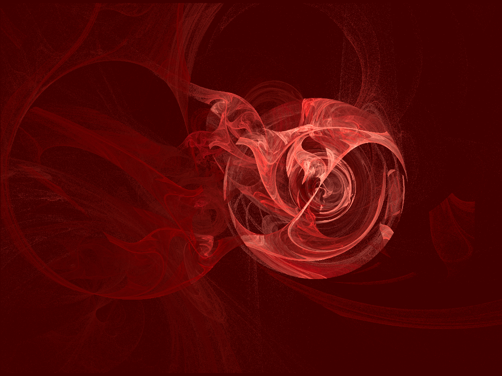 1024x768 Smoking Orb (Red)