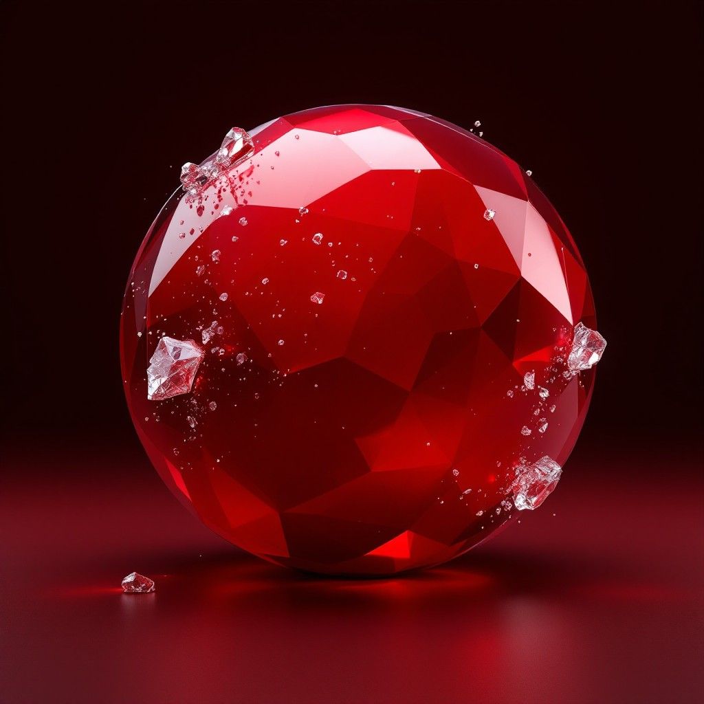 1024x1024 Download Floating Red Orb Image, Crimson, Floating