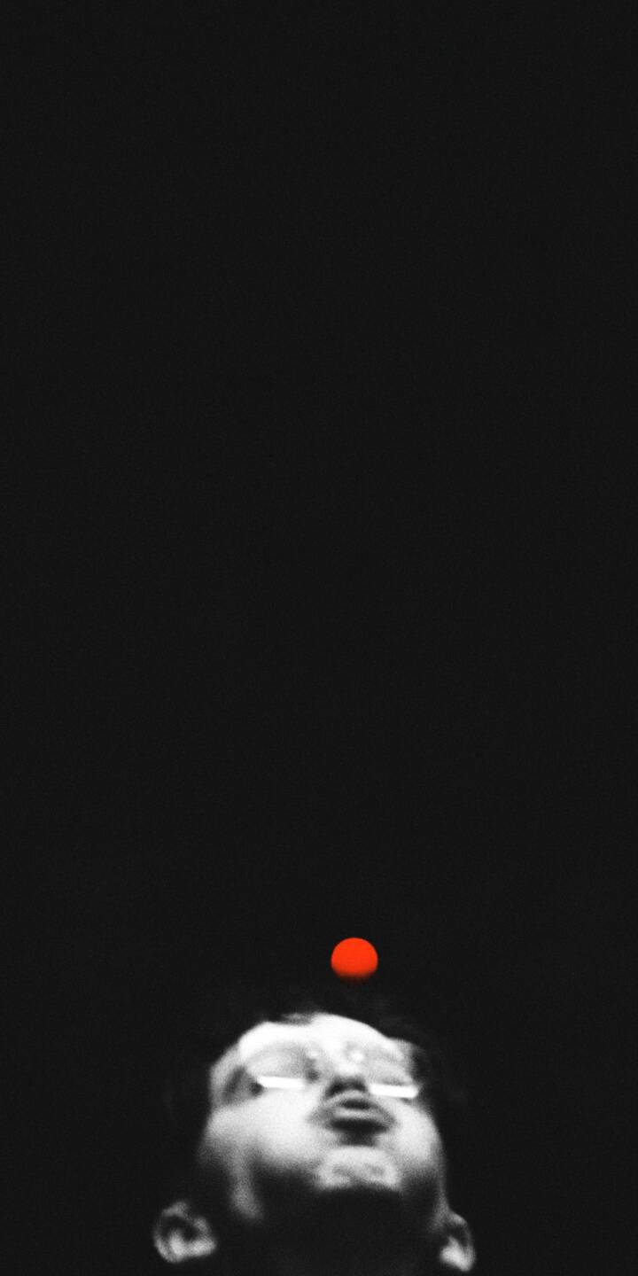 720x1440 Red Orb 4K Wallpaper