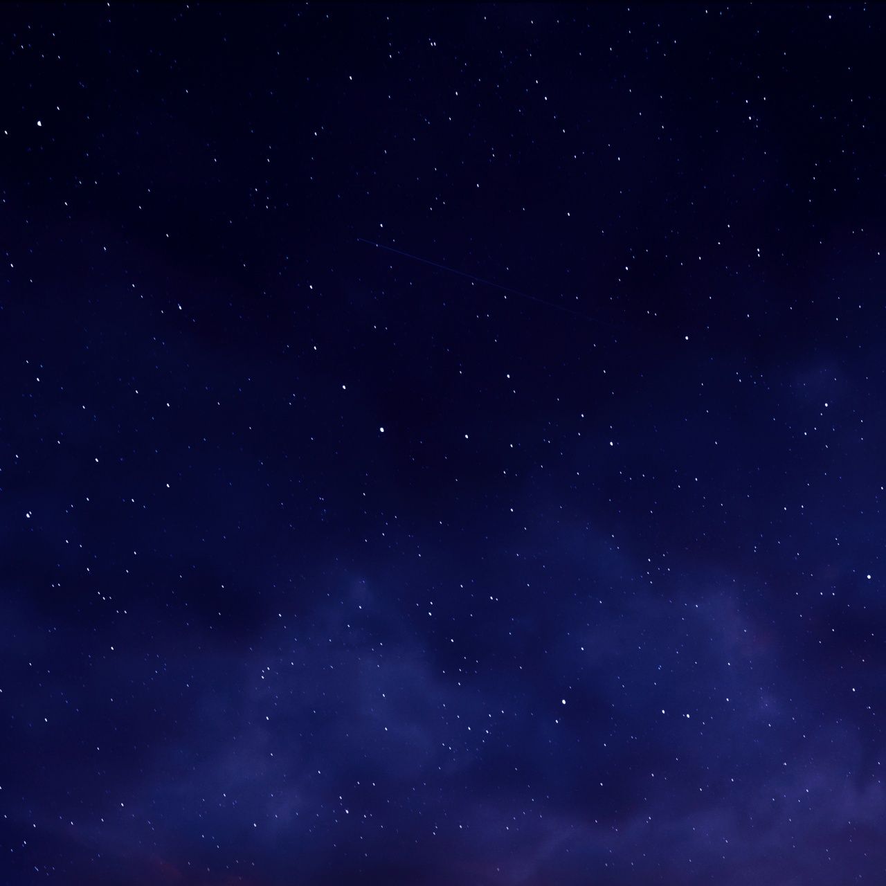 1280x1280 Stars in dark blue sky 5K Wallpaper