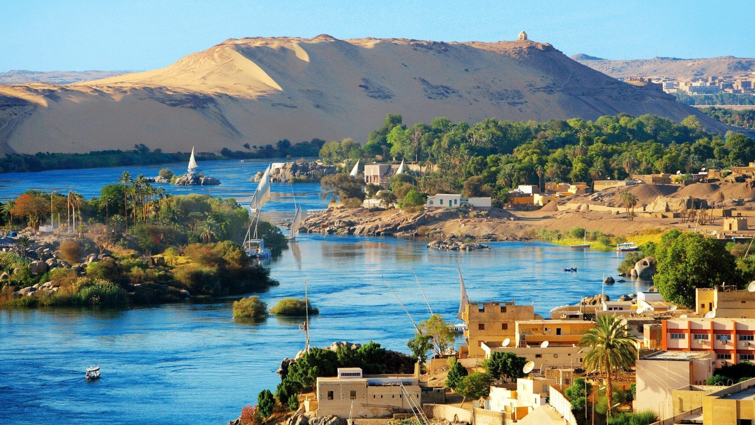 2560x1440 The Nile River Wallpaper