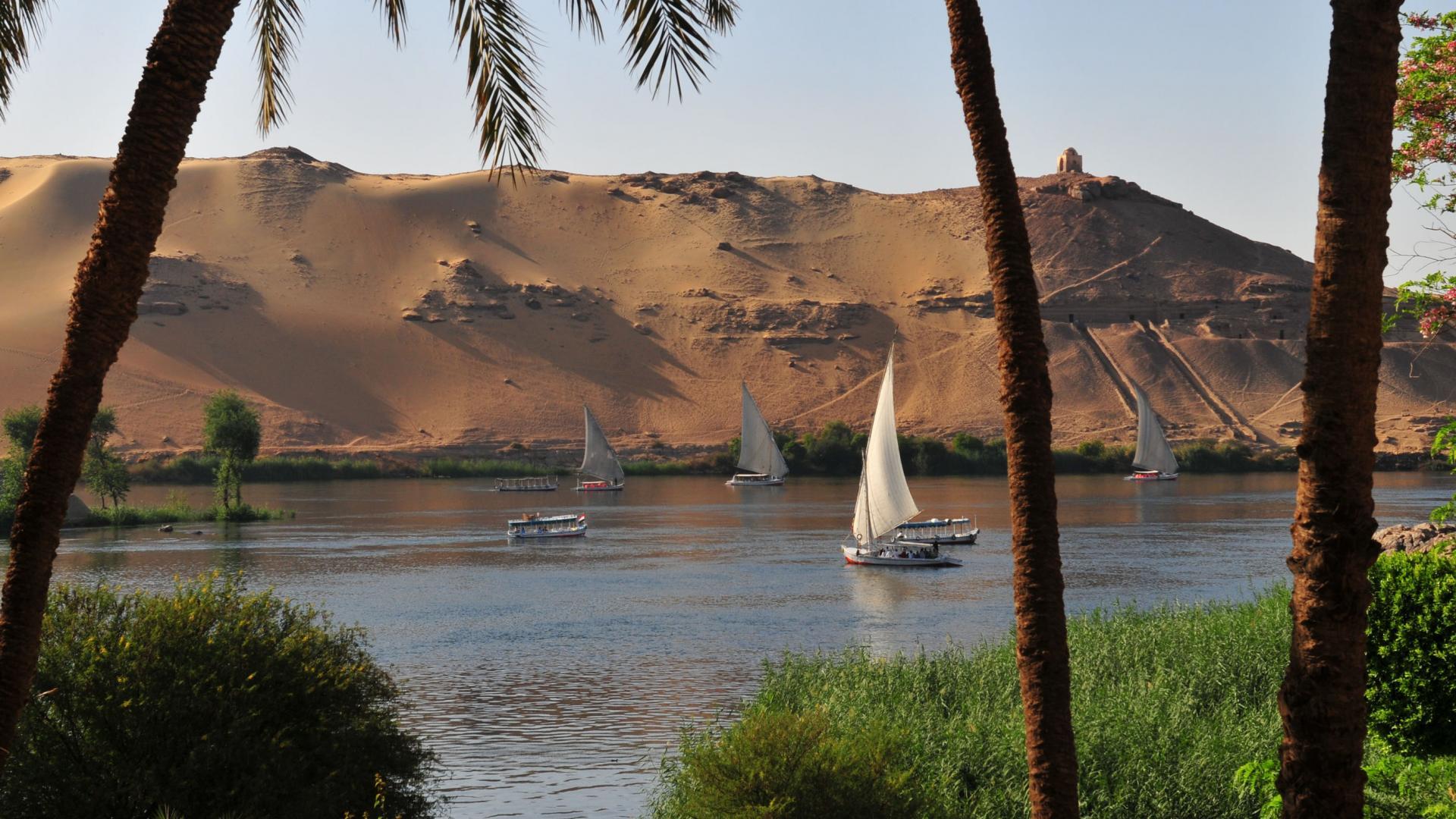 1920x1080 Nile River Wallpaper