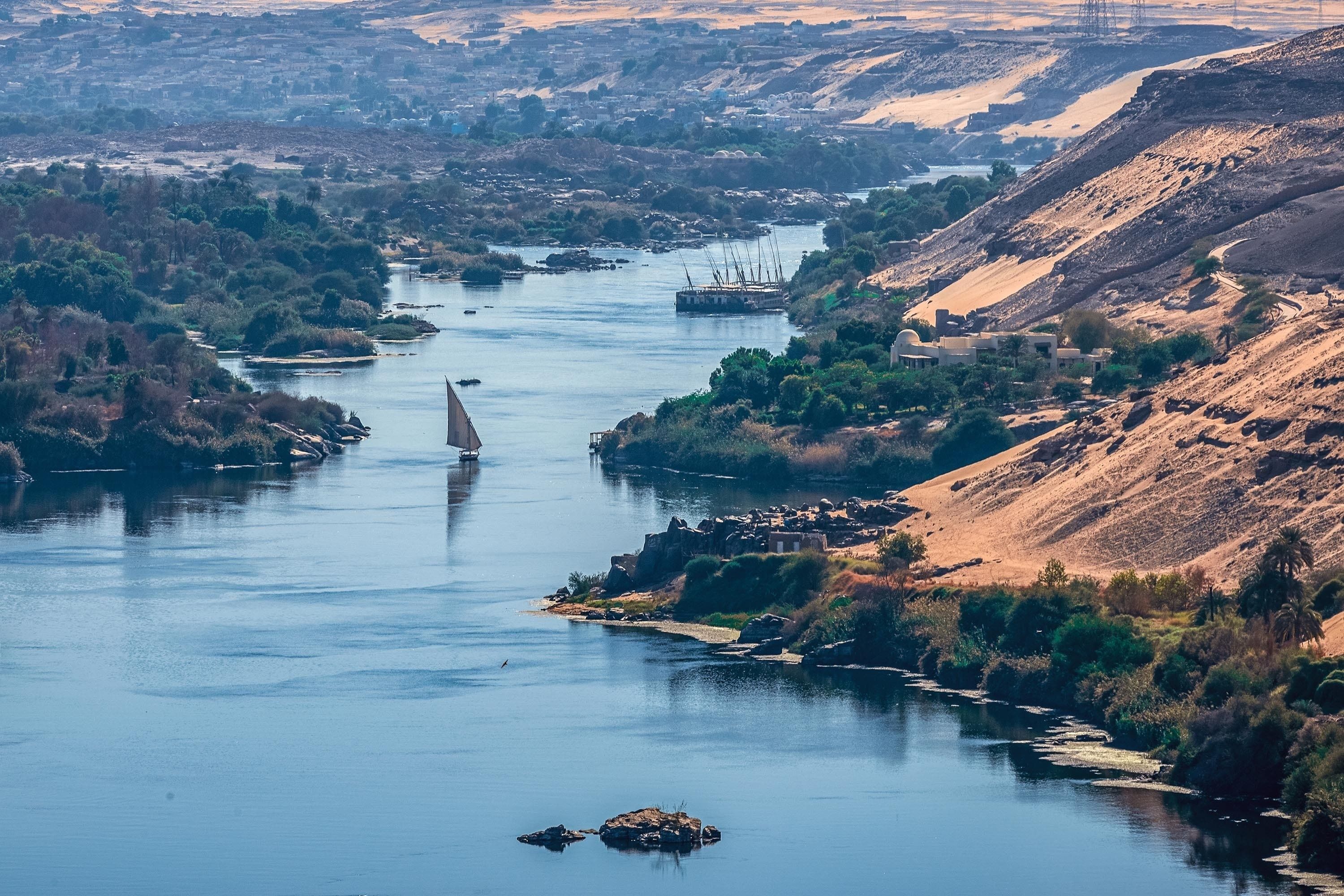 3000x2000 The Nile River Wallpaper