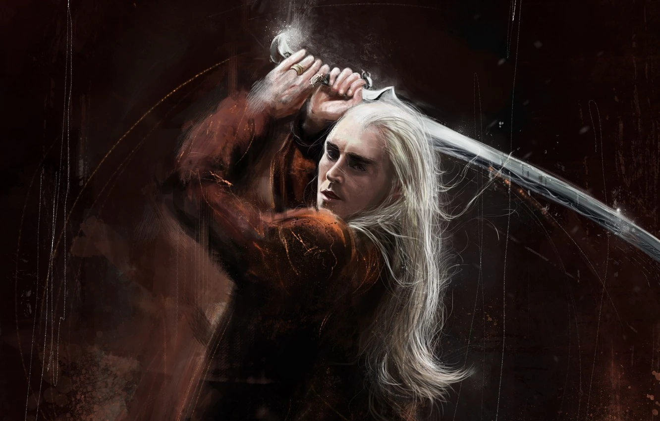 1332x850 Thranduil's Blade. The Lord Of Embers