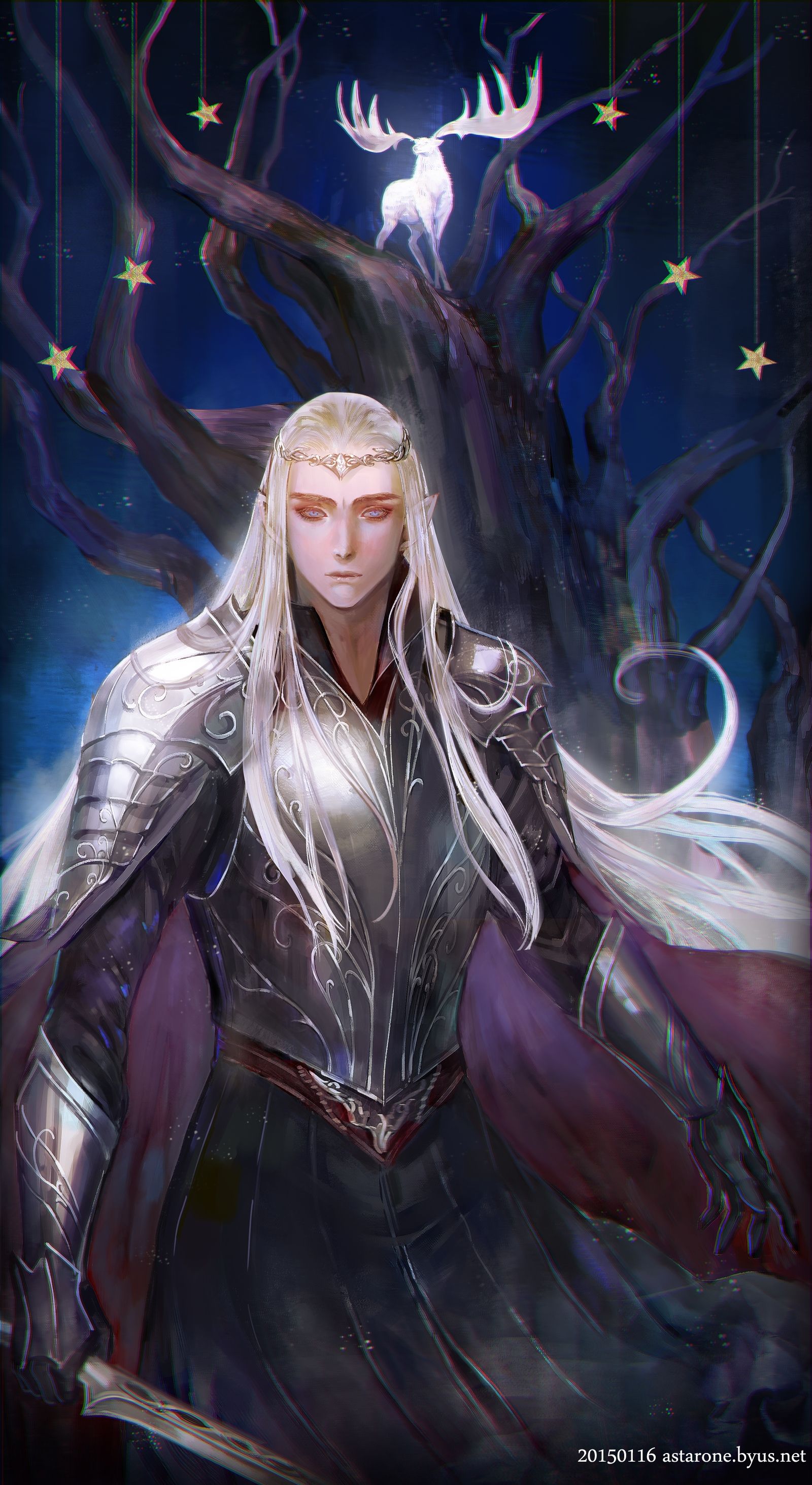1600x2926 Thranduil Lord of the Rings Wallpaper by Jinna Anime Image Board