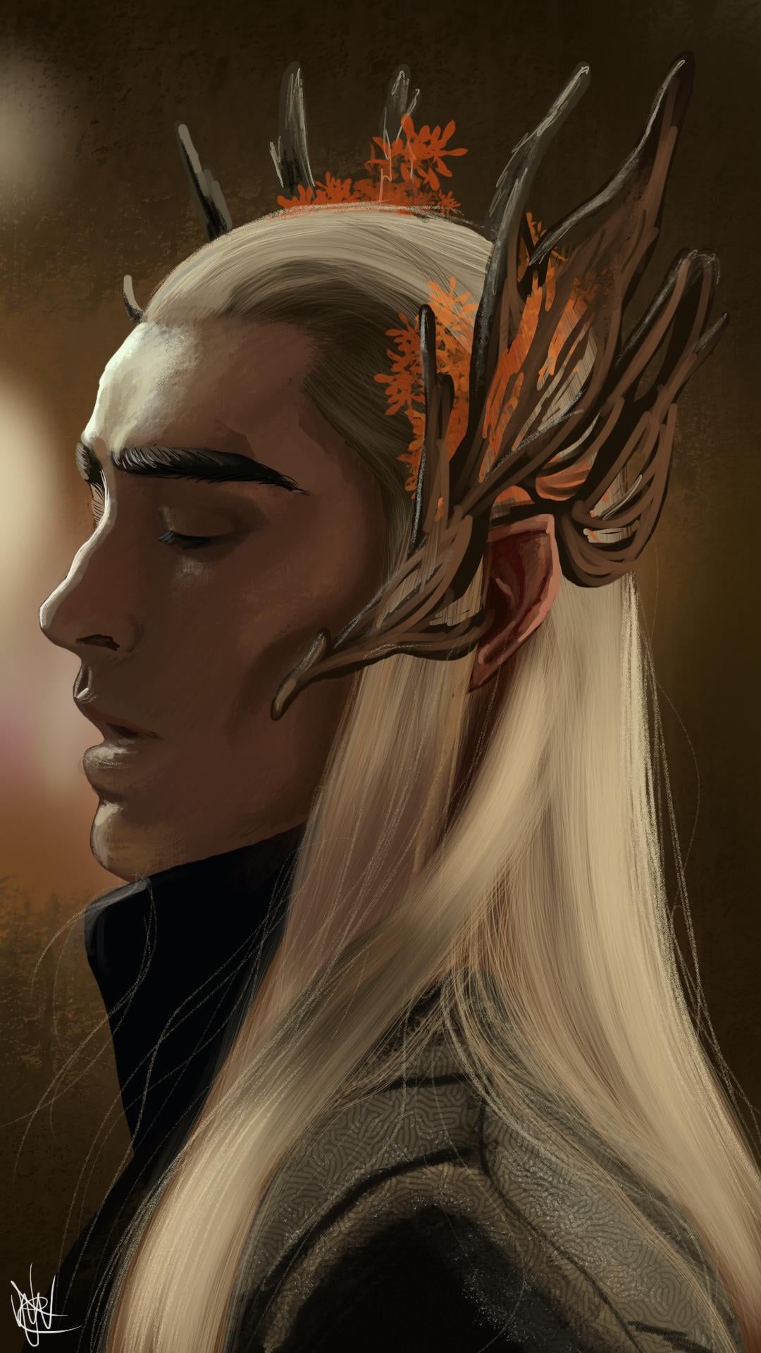 1080x1920 Thranduil drawing I made two years ago!