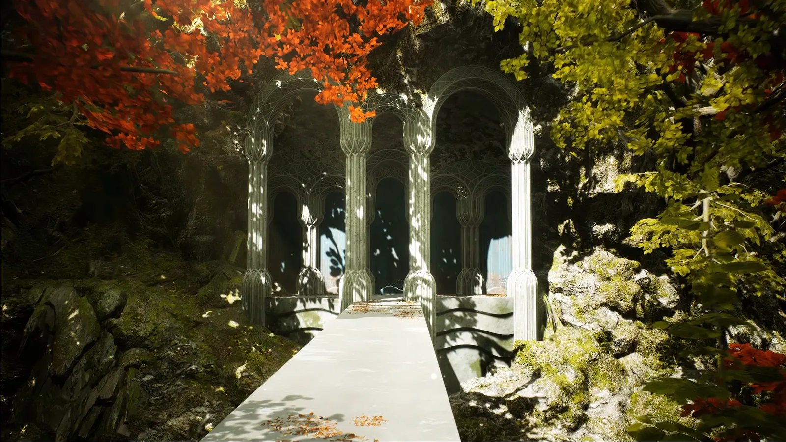 1600x900 The Halls of Thranduil Wallpaper