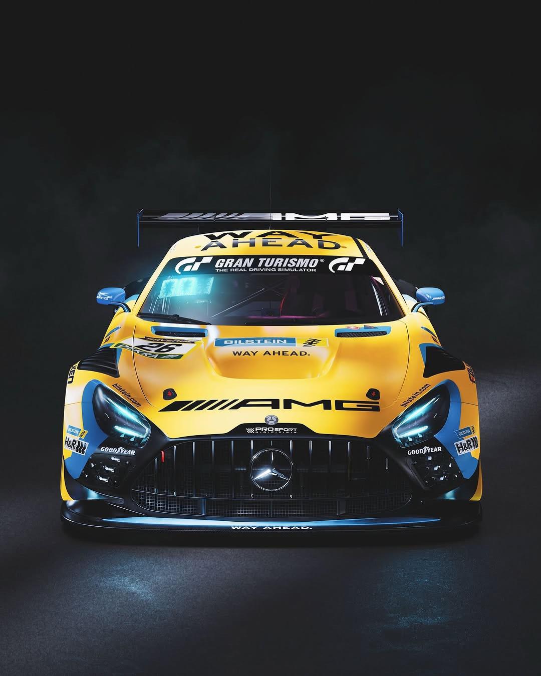1080x1350 Mercedes AMG X BILSTEIN X PROsport Racing Livery For 24h Qualifiers & 24hNBR : R Sportscar_Racing