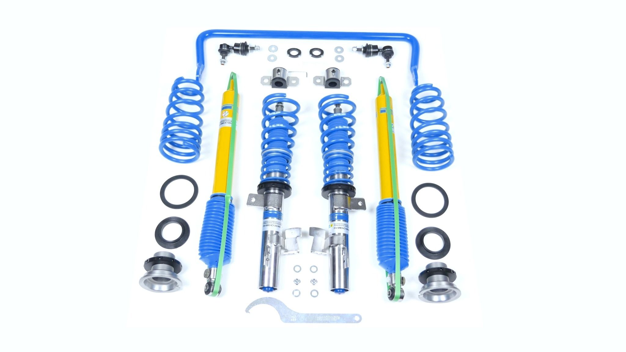 2048x1152 Elevate / Bilstein Performance Suspension Kit Volvo P1 FWD (Bilstein B14 PSS Coil Over 47 121225 And Elevate Rear Sway Bar)