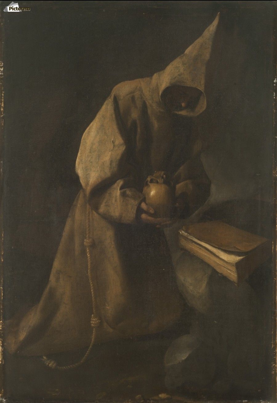 900x1310 Monk by Francisco de Zurbaran Wall Art