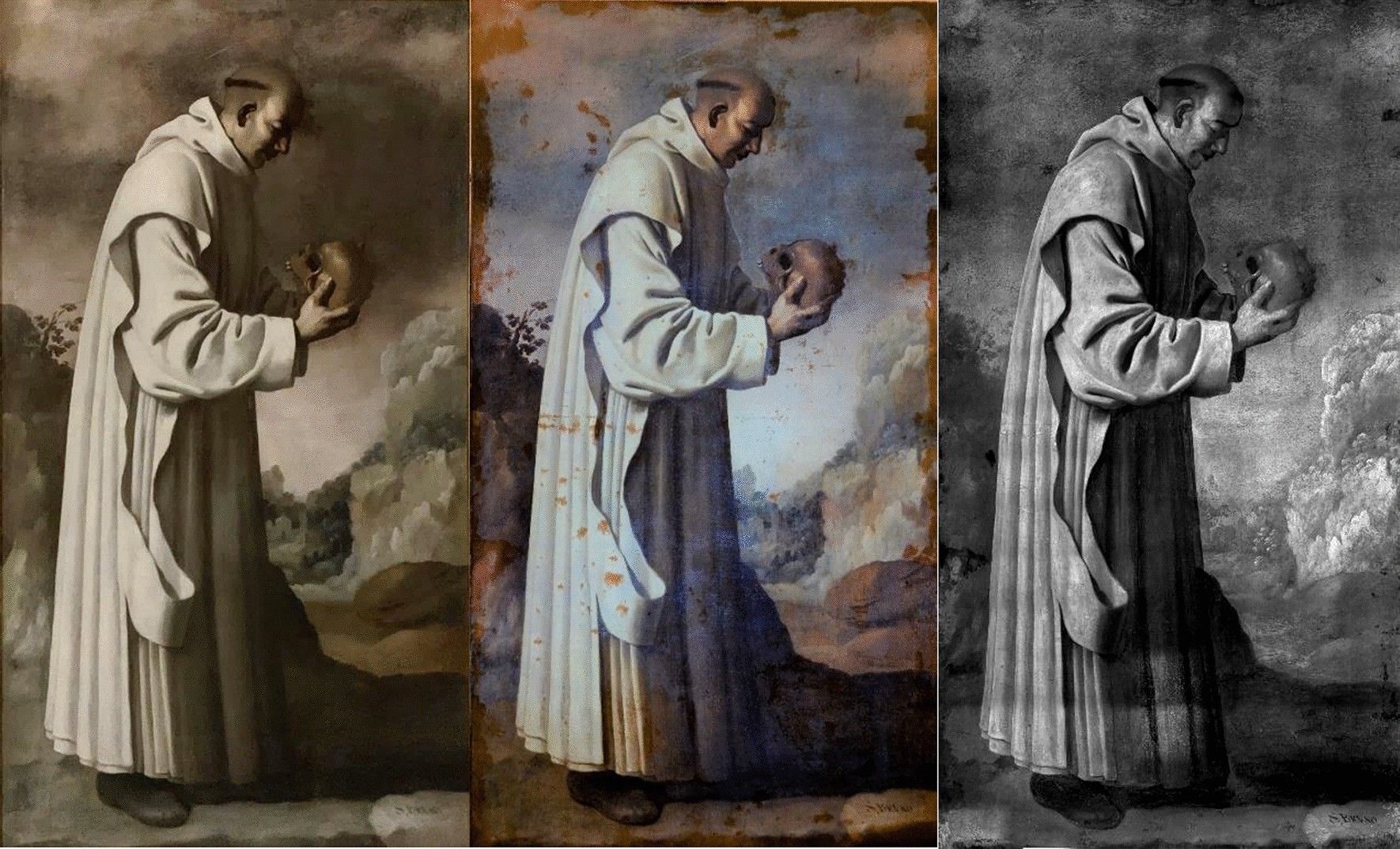 1770x1074 Zurbarán attribution hypothesis supported by pigment analysis and multiband image observation of four paintings