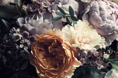 480x320 Twilight Bouquet. Wallpaper Mural Commercial Type II
