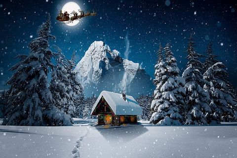480x320 christmas winter Poster, Wallpaper Paper Print posters in India art, film, design, movie, music, nature and educational paintings/ wallpaper at