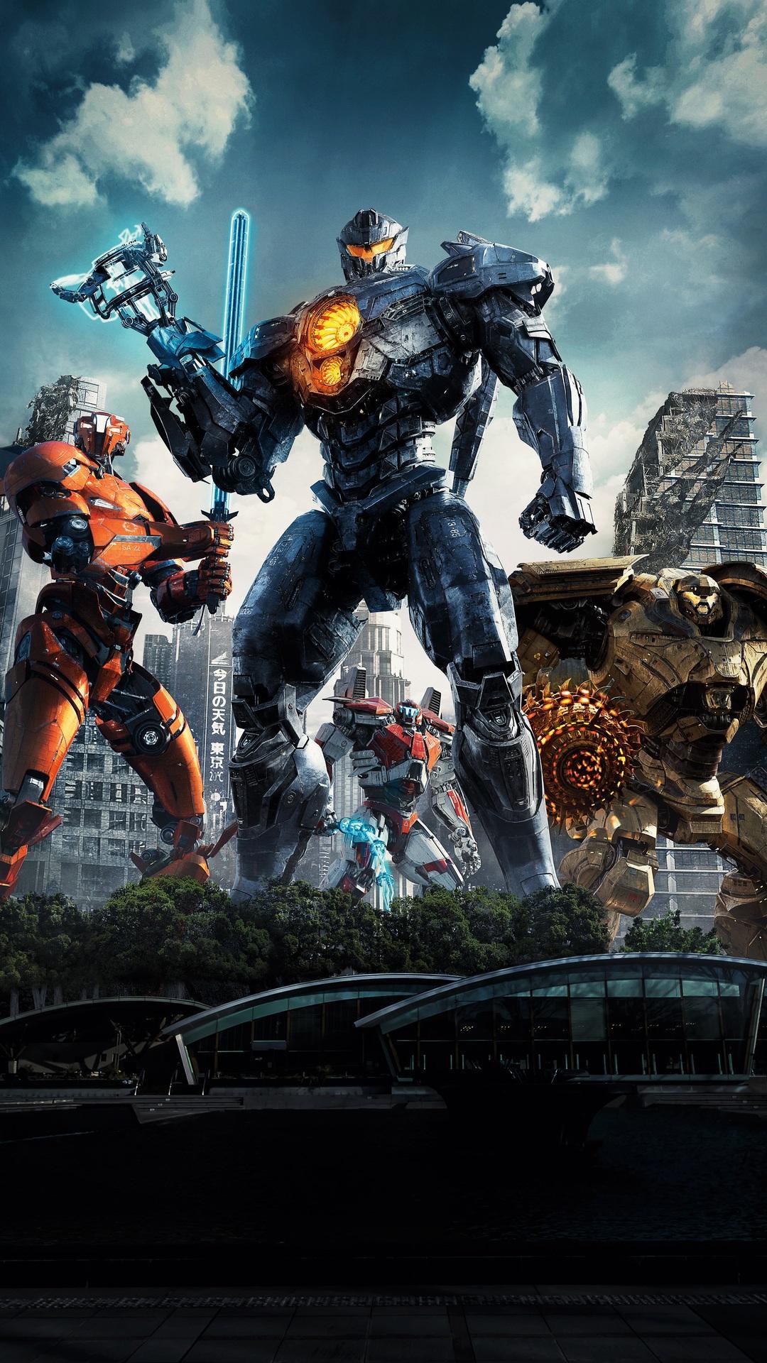 1080x1920 Pacific Rim Wallpaper HD Android