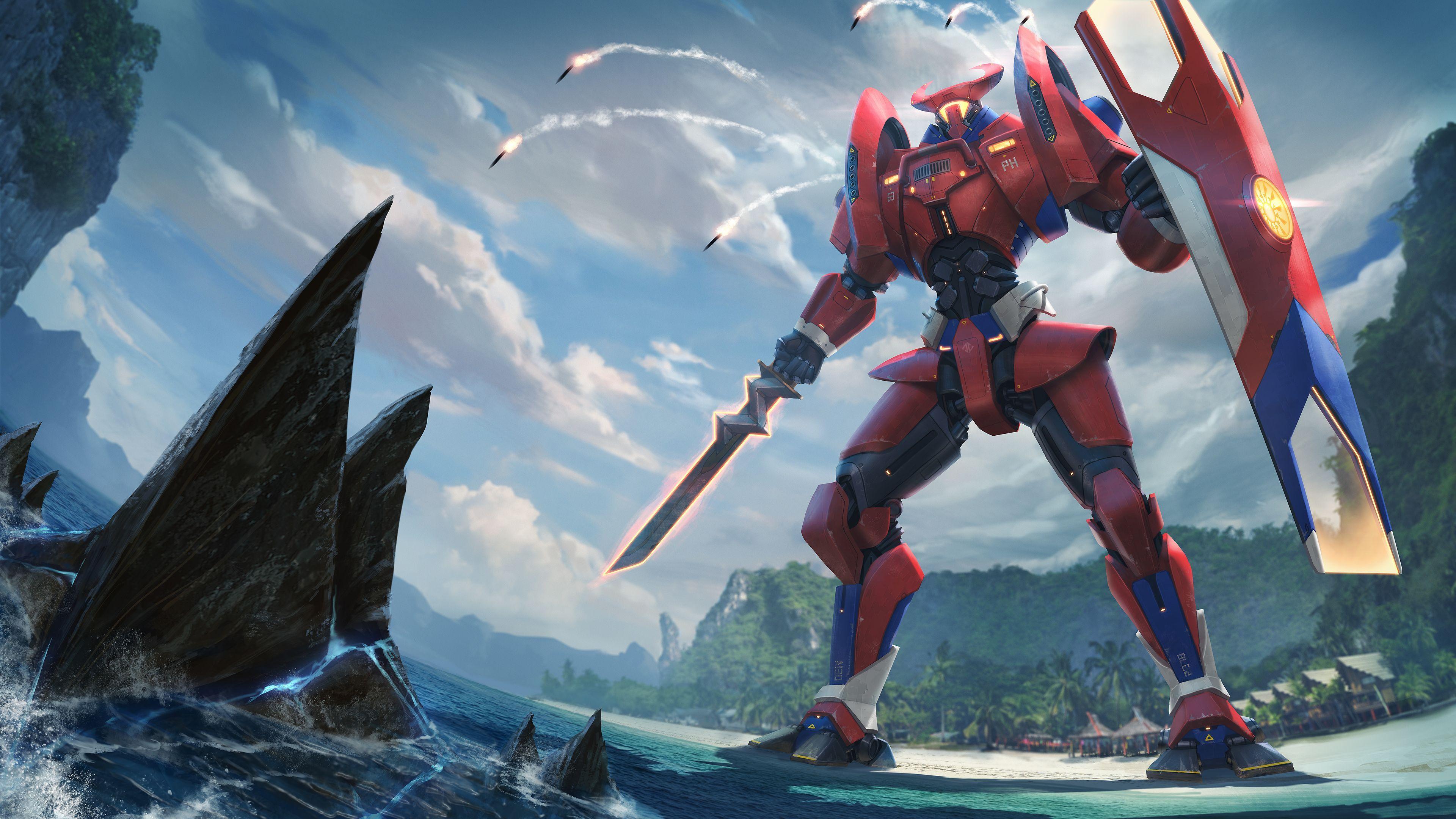 3840x2160 Pacific Rim Jaeger 4k superheroes wallpaper, pacific rim wallpaper, hd- wallpaper, digital art wallpaper,. Pacific rim jaeger, Pacific rim, Pacific