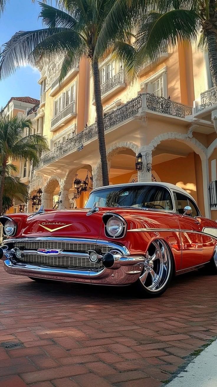 736x1308 Classic cars wallpaper. Red old car wallpaper, Old retro cars, Classic cars vintage aesthetic