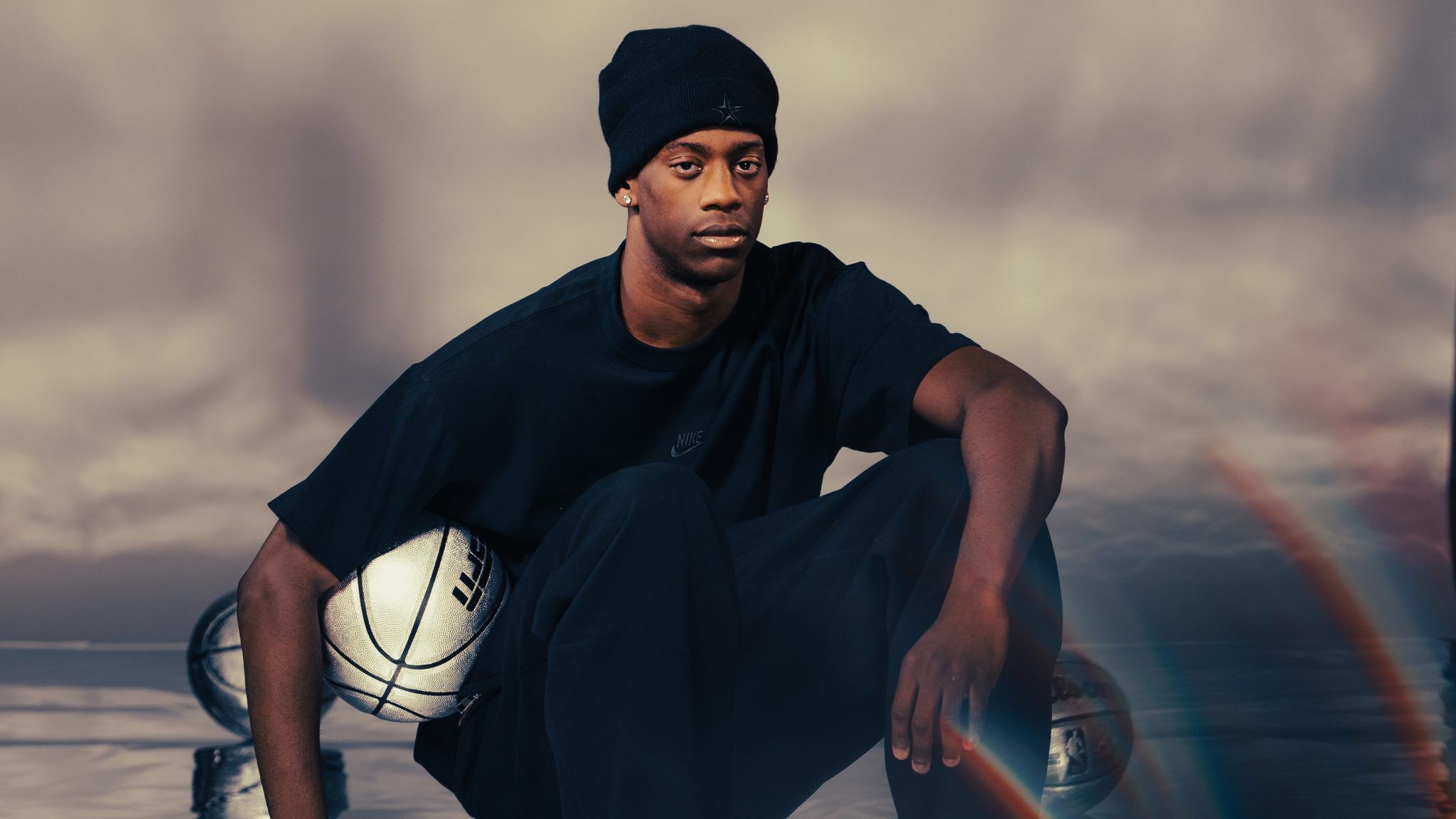 2048x1152 AJ Dybantsa can focus on ball because of his dad