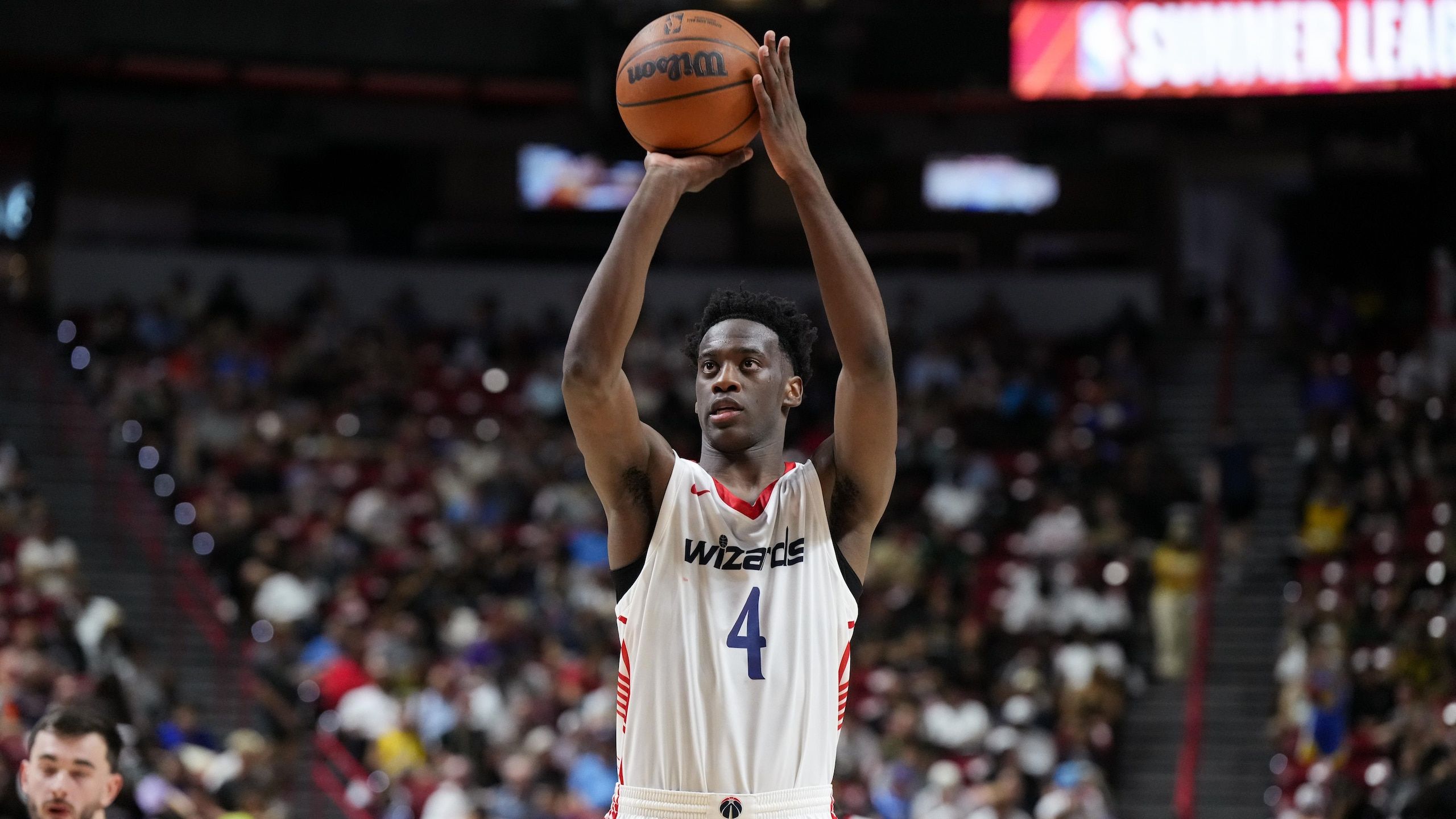 2560x1440 AJ Dybantsa Shut Down for Rest of NBA Summer League by Wizards, Full Stats for No. 1 Pick