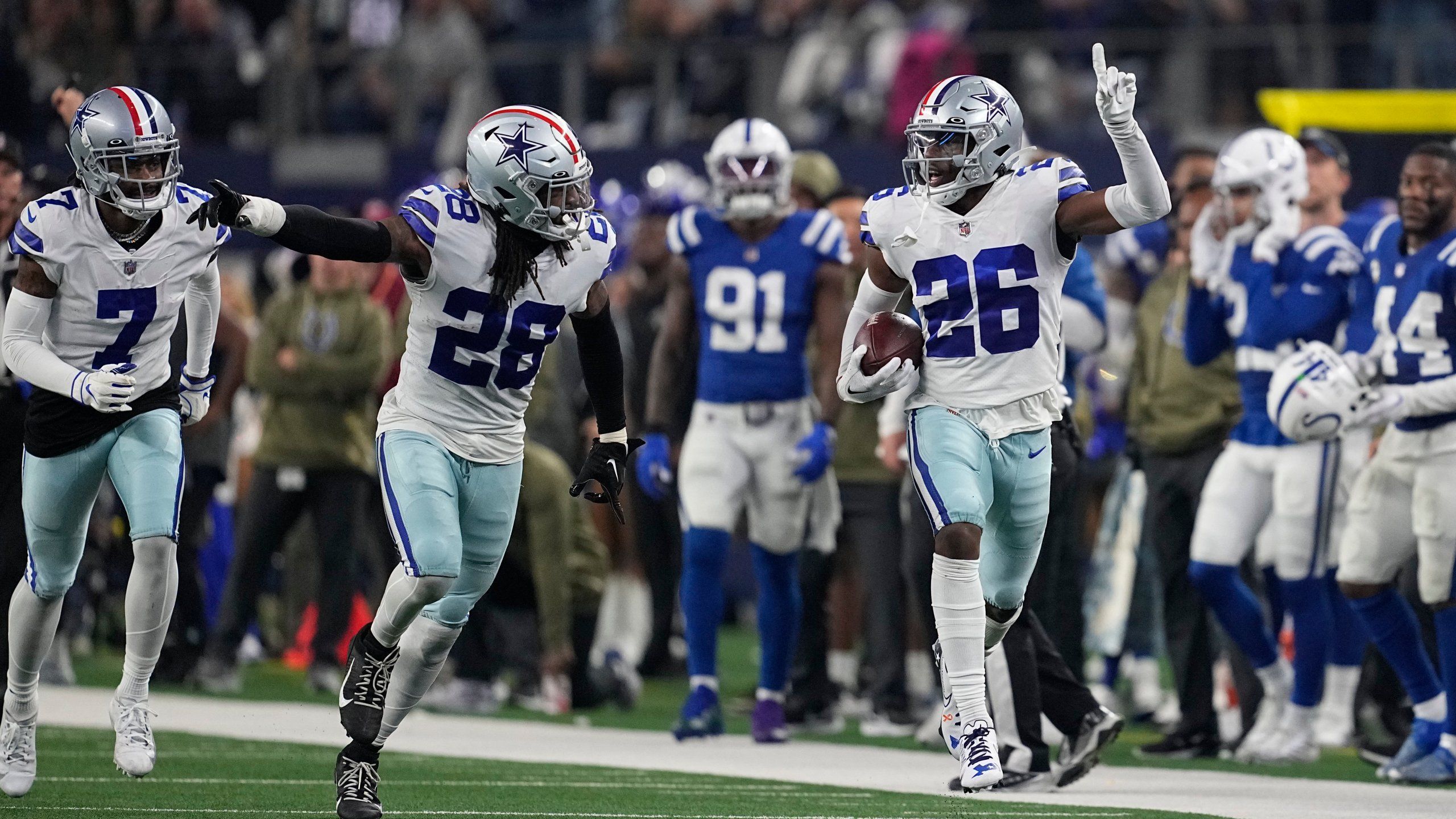 2560x1440 Cowboys Score 33 Points In 4th Quarter, Rout Colts 54 19