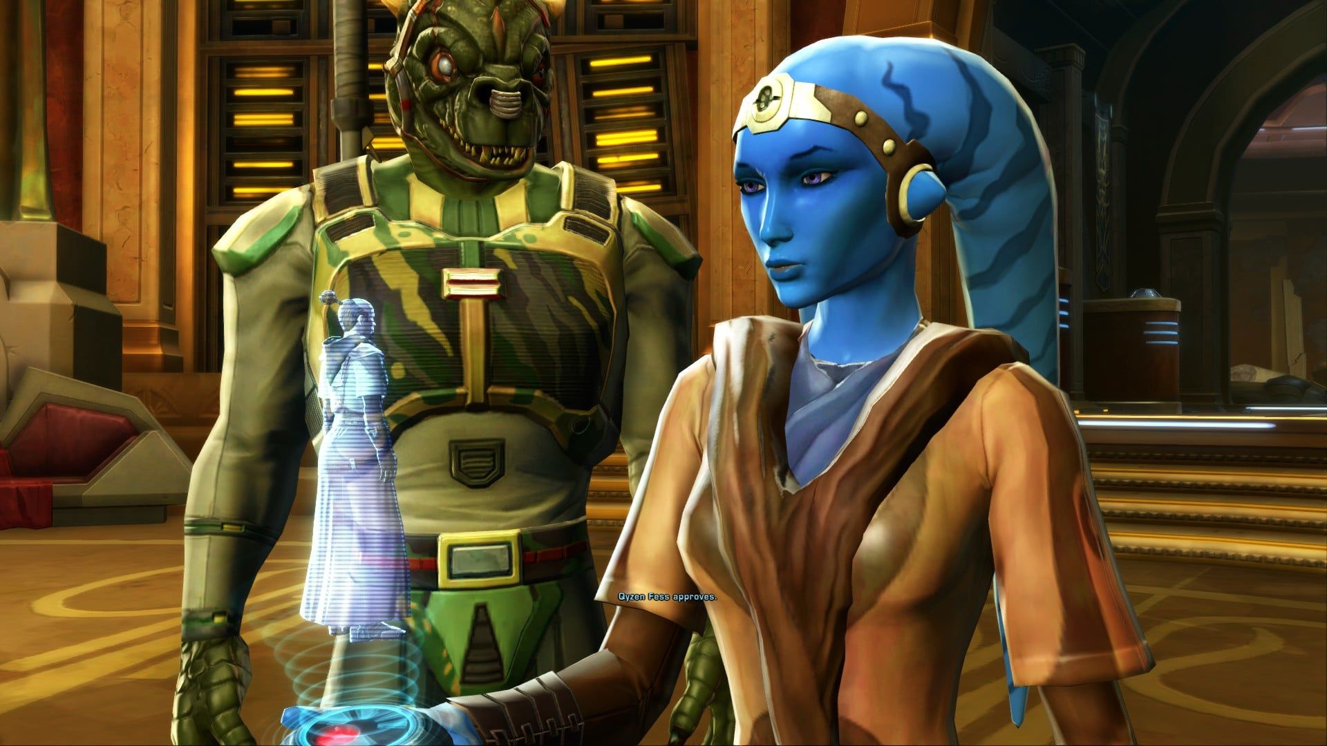 1920x1080 Just started the Jedi Consular story and wanted to share my Twi'lek :)